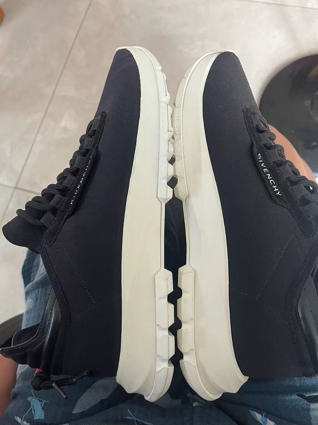 Givenchy Givenchy 23 Spectre 43 Black Worn Once Sneakers Size US 10 / EU 43 - 8 Thumbnail