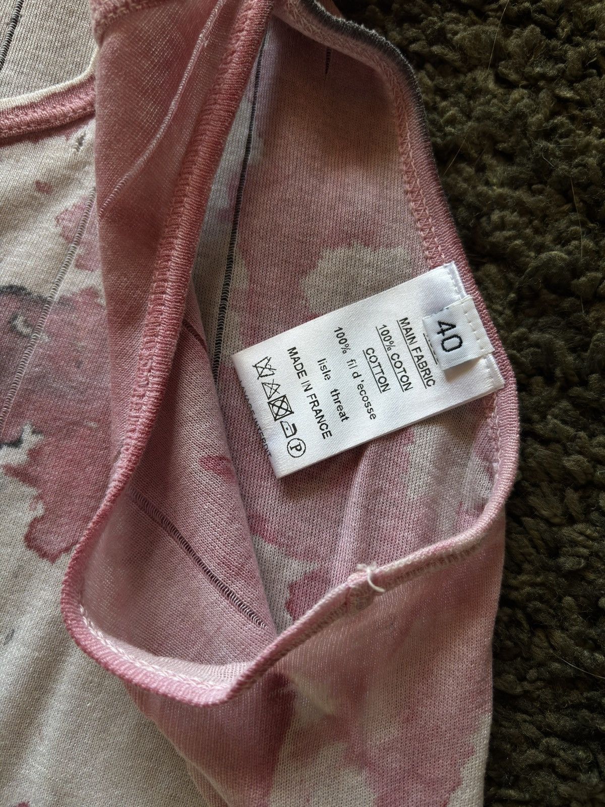 Balmain SS11 Balmain Runway Splatter Tank Top (Decarnin) Size US S / EU 44-46 / 1 - 7 Thumbnail