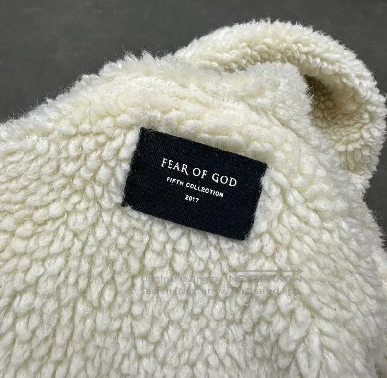 Fear of God Fear of God Corduroy lambswool hooded coat Size US M / EU 48-50 / 2 - 7 Thumbnail