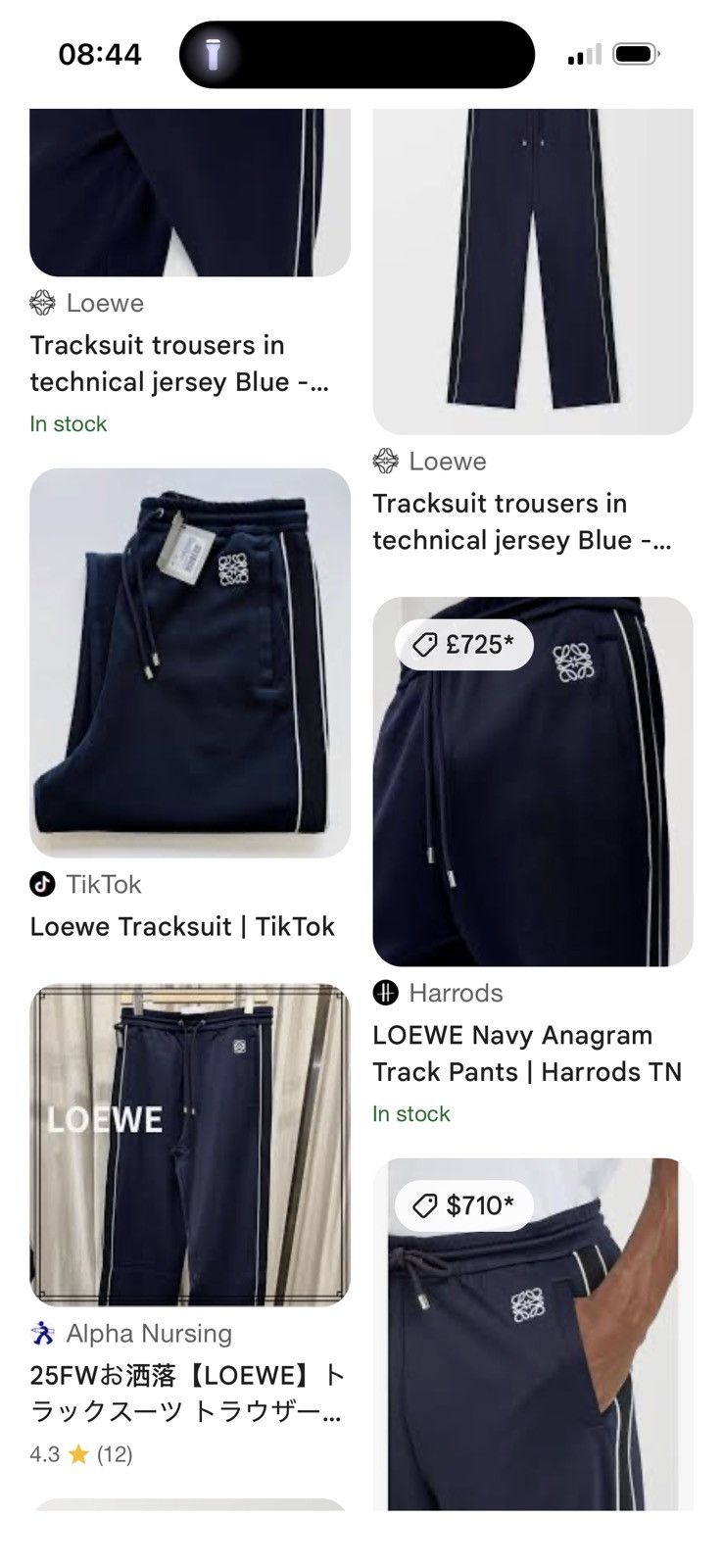 Loewe LOEWE joggers , trackpants REAL TAPE MEASUREMENTS IN PHOTOS Size US 31 - 23 Thumbnail