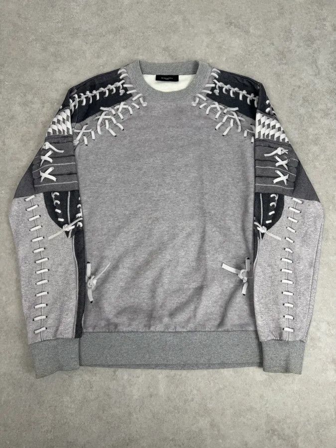 Givenchy FW2013 Givenchy Basball Trompe L’Oeil Sweater Size US S / EU 44-46 / 1 - 1 Thumbnail