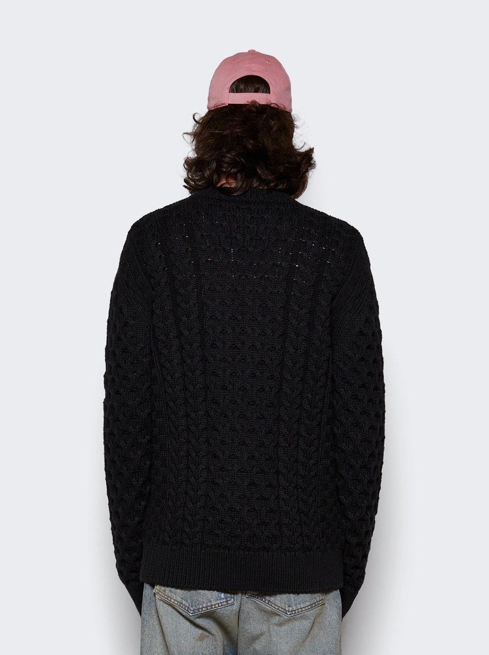Givenchy o1w1db10325 Crew Neck Sweater in Black Size US XL / EU 56 / 4 - 5 Thumbnail