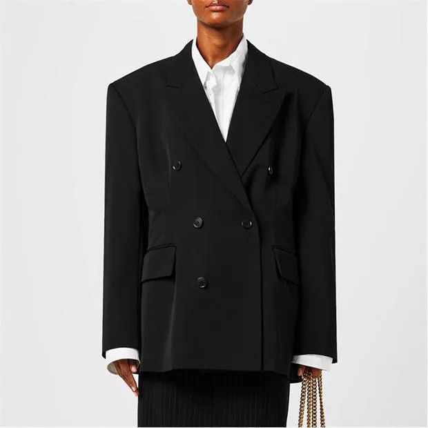 Balenciaga o1g2r1mq0924 Jackets in Black Size M / US 6-8 / IT 42-44 - 3 Thumbnail