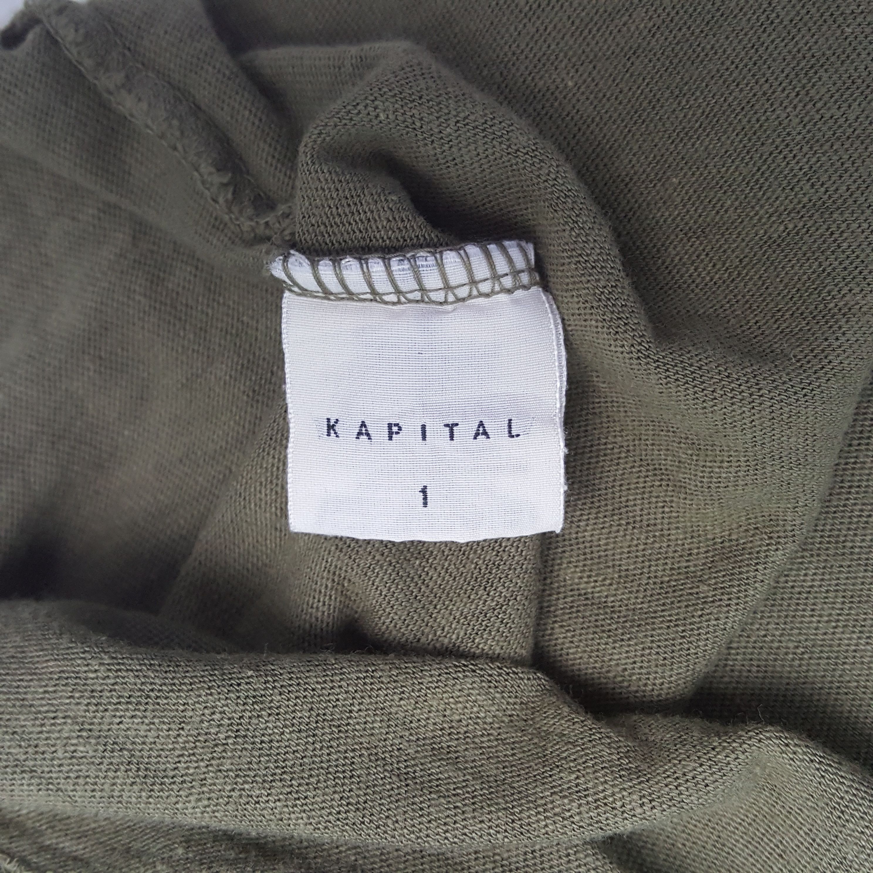 Kapital Vintage Kapital Japanese Fashion Brand T-Shirt C301N4 Size XL / US 12-14 / IT 48-50 - 6 Thumbnail