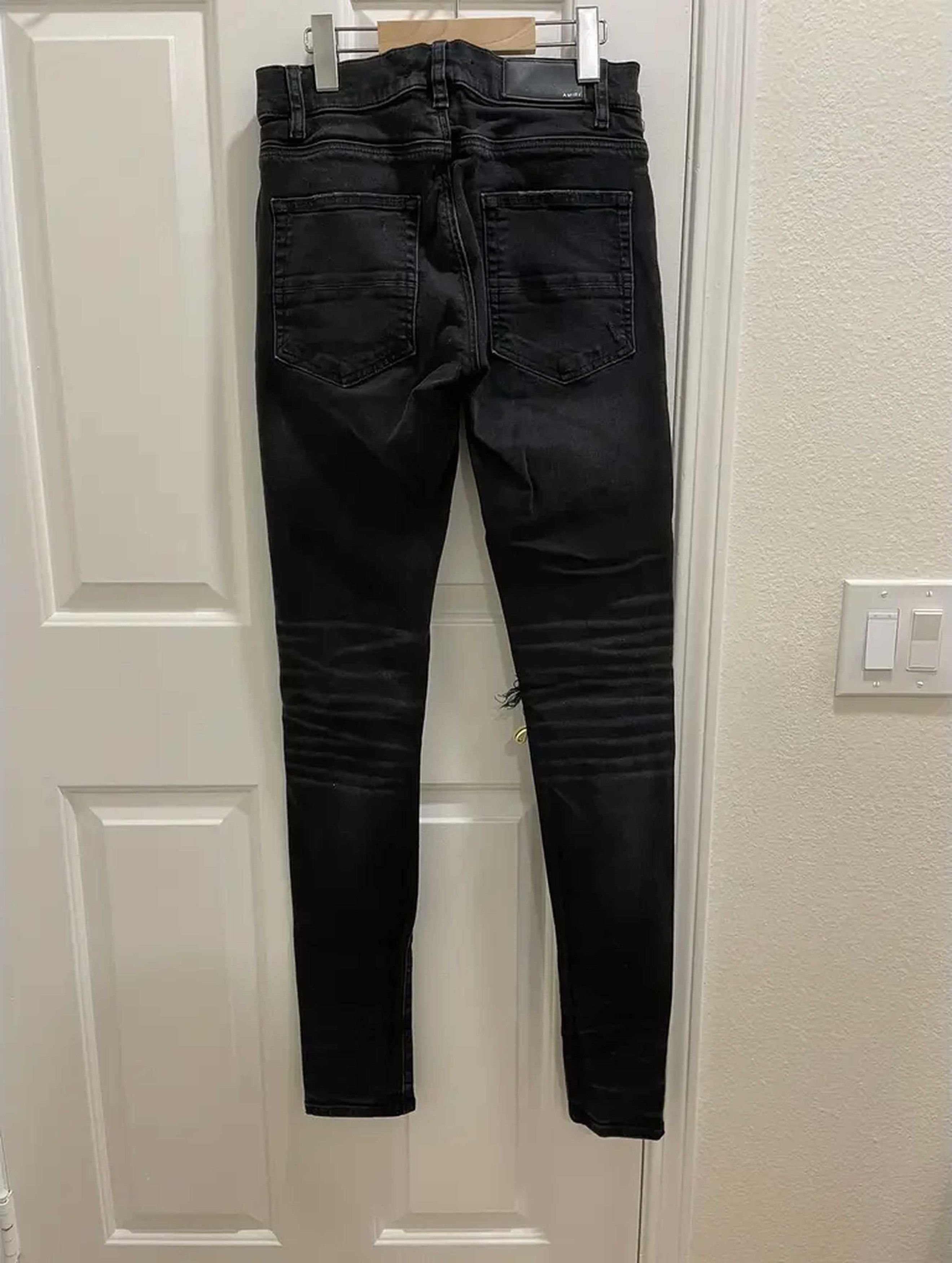 Amiri Amiri slim jeans Black 29 size Size US 29 - 4 Thumbnail