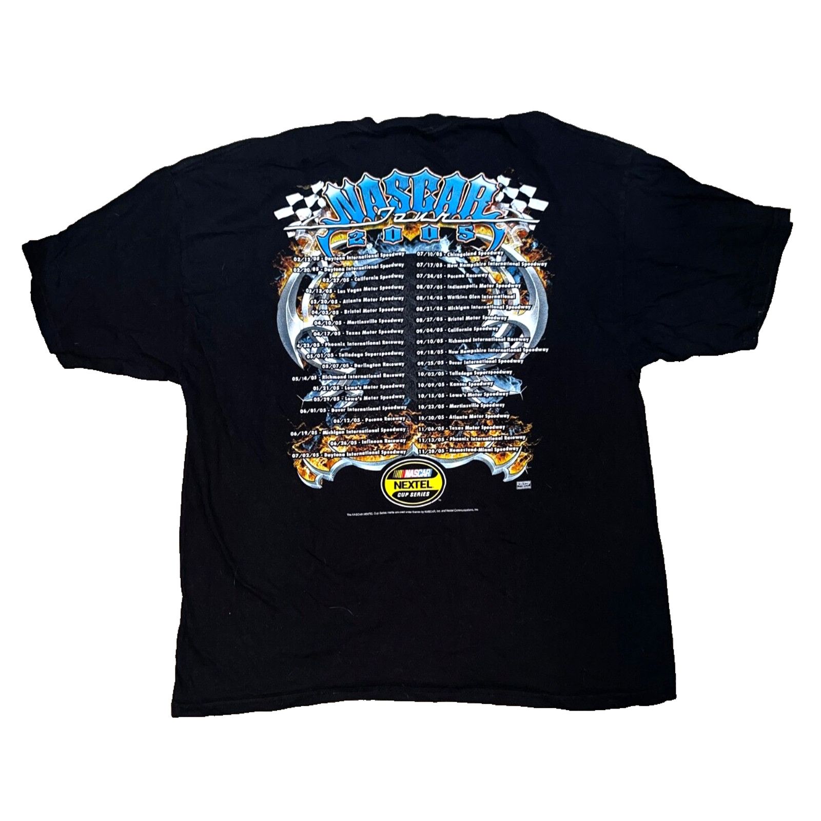Other NASCAR Nextel Cup Racing T Shirt Y2K Sz. 2XL Vintage 2005 Size US XXL / EU 58 / 5 - 3 Thumbnail