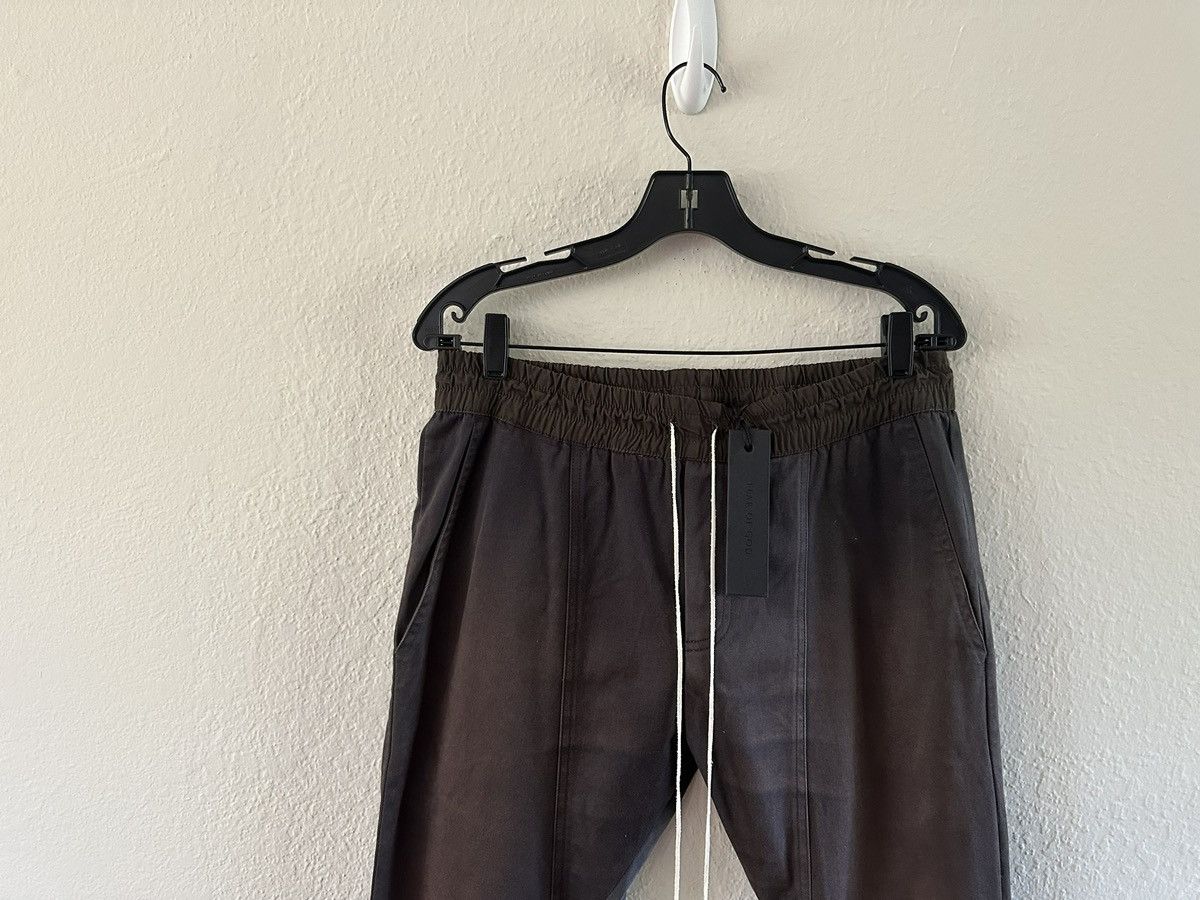 Fear of God ✅ Mainline 4th Collection - Drawstring Vintage Black Pants Size US 33 - 2 Thumbnail