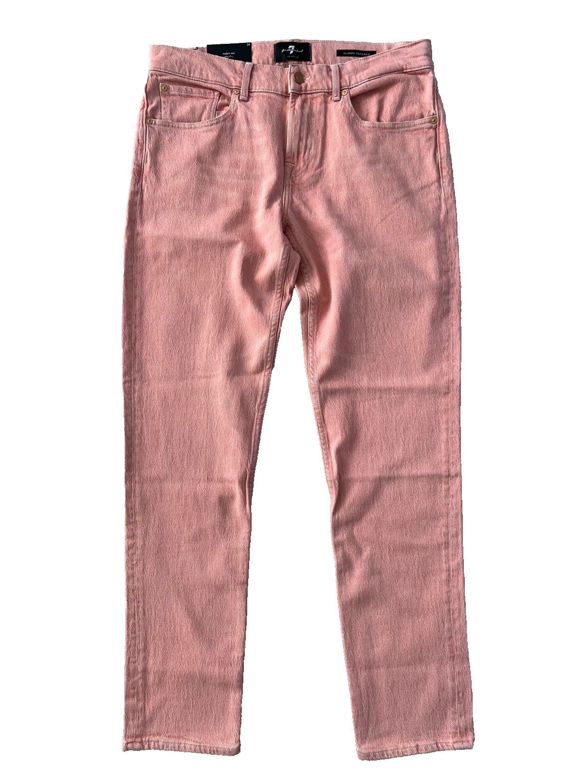 7 For All Mankind 7 For All Mankind Slimmy Tapered Nature Burnt Brick Size US 34 / EU 50 - 1 Thumbnail