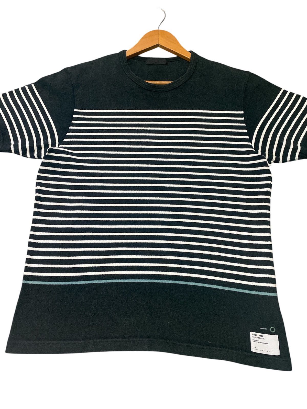 Japanese Brand × Undercover ‼️RARE‼️2010 UNDERCOVER “ LESS BUT BETTER” STRIPED SHIRT TEE🔥 Size US M / EU 48-50 / 2 - 4 Thumbnail