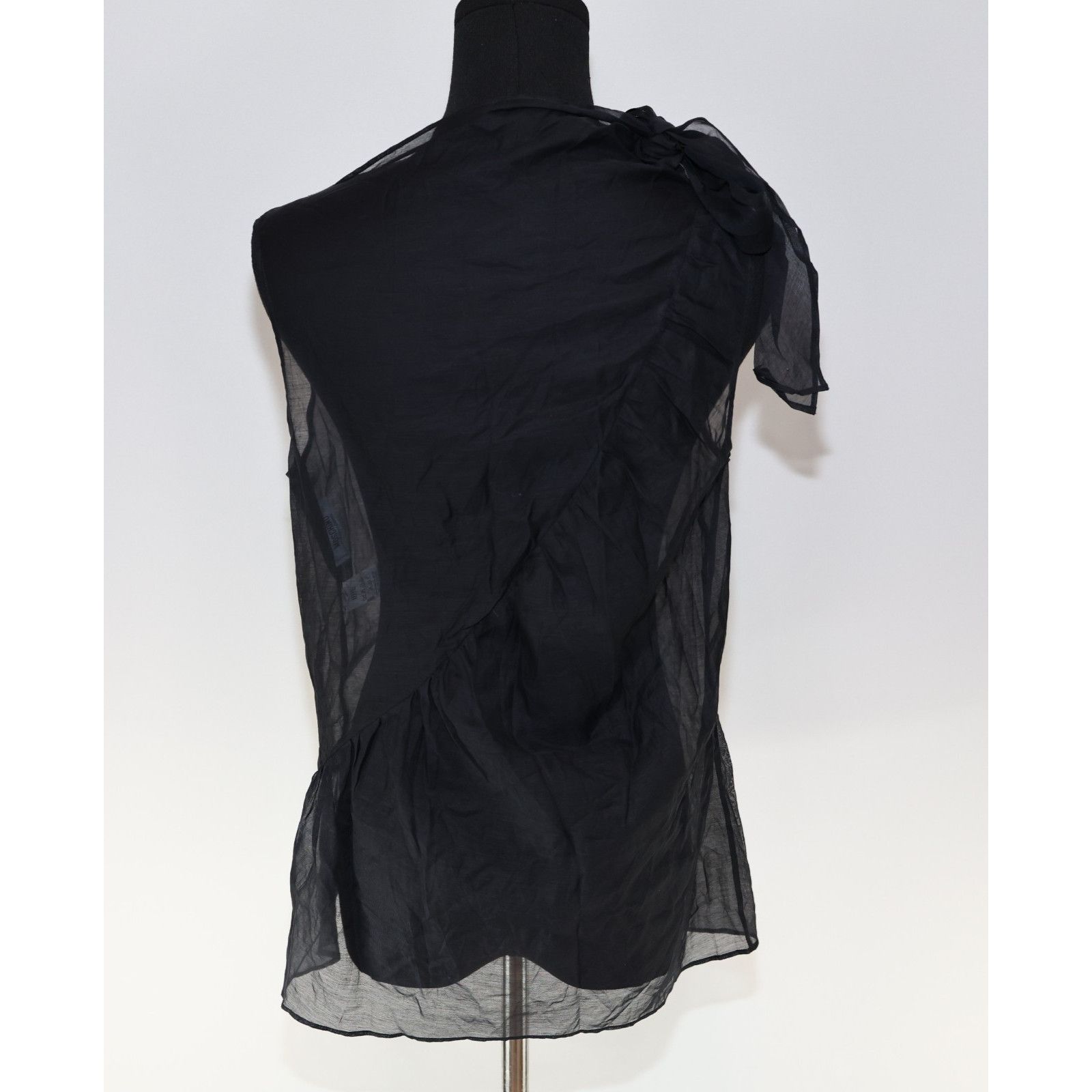 Moschino MOSCHINO Cheap & Chic See Through Chiffon Top Blouse Sz 12 Size XL / US 12-14 / IT 48-50 - 5 Thumbnail