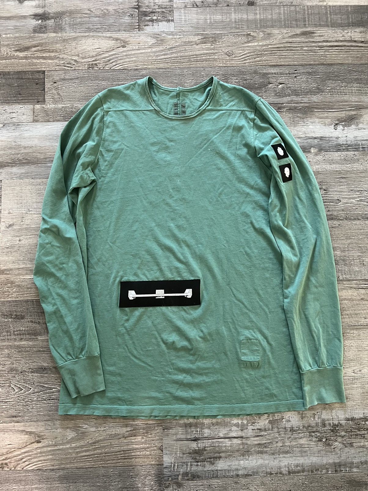 Rick Owens Rick Owens Long Sleeve Tee Size US S / EU 44-46 / 1 - 2 Thumbnail