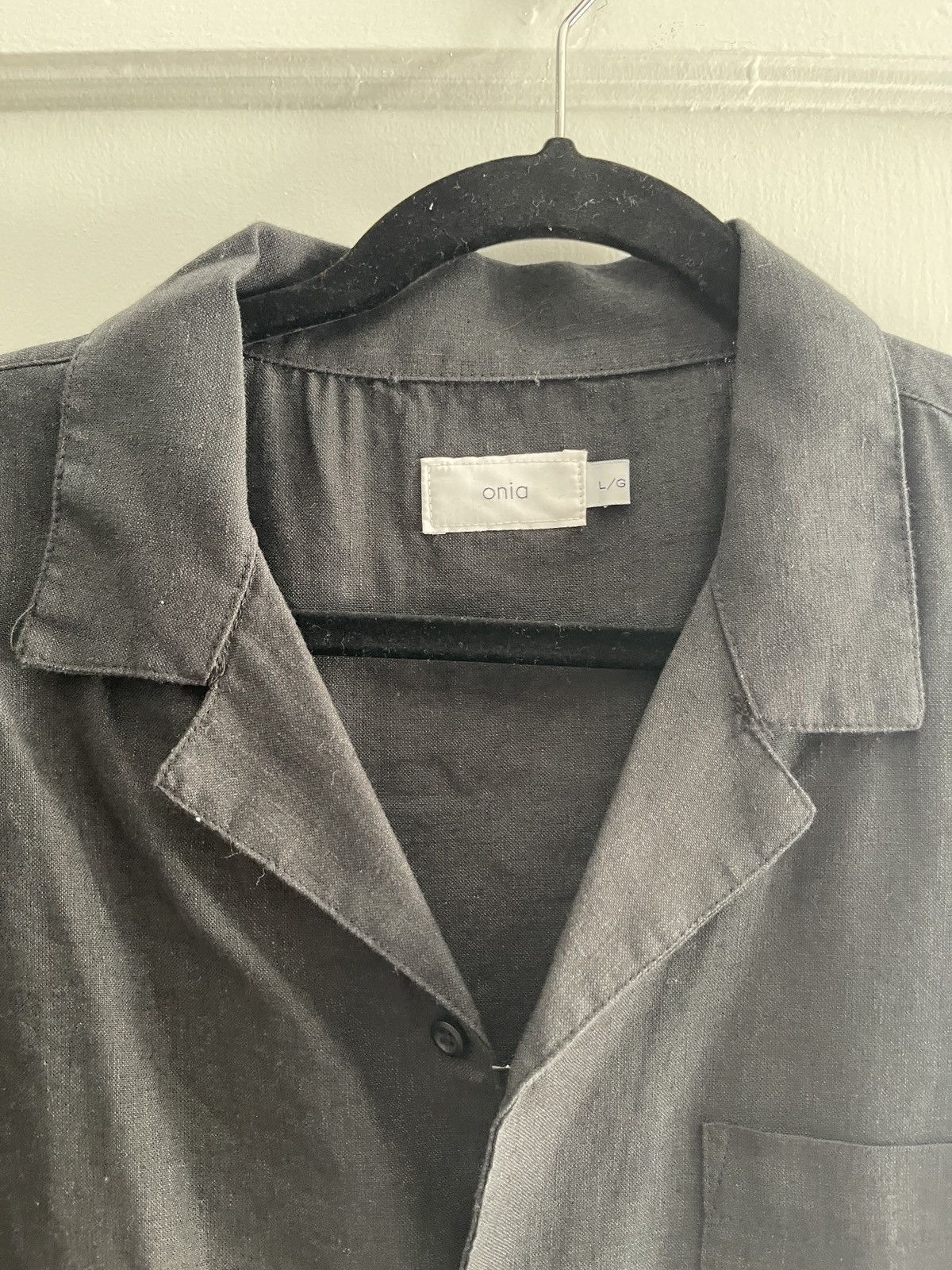 Onia Onia Linen & Polyester Button Up Shirt Size Large Size US L / EU 52-54 / 3 - 2 Thumbnail