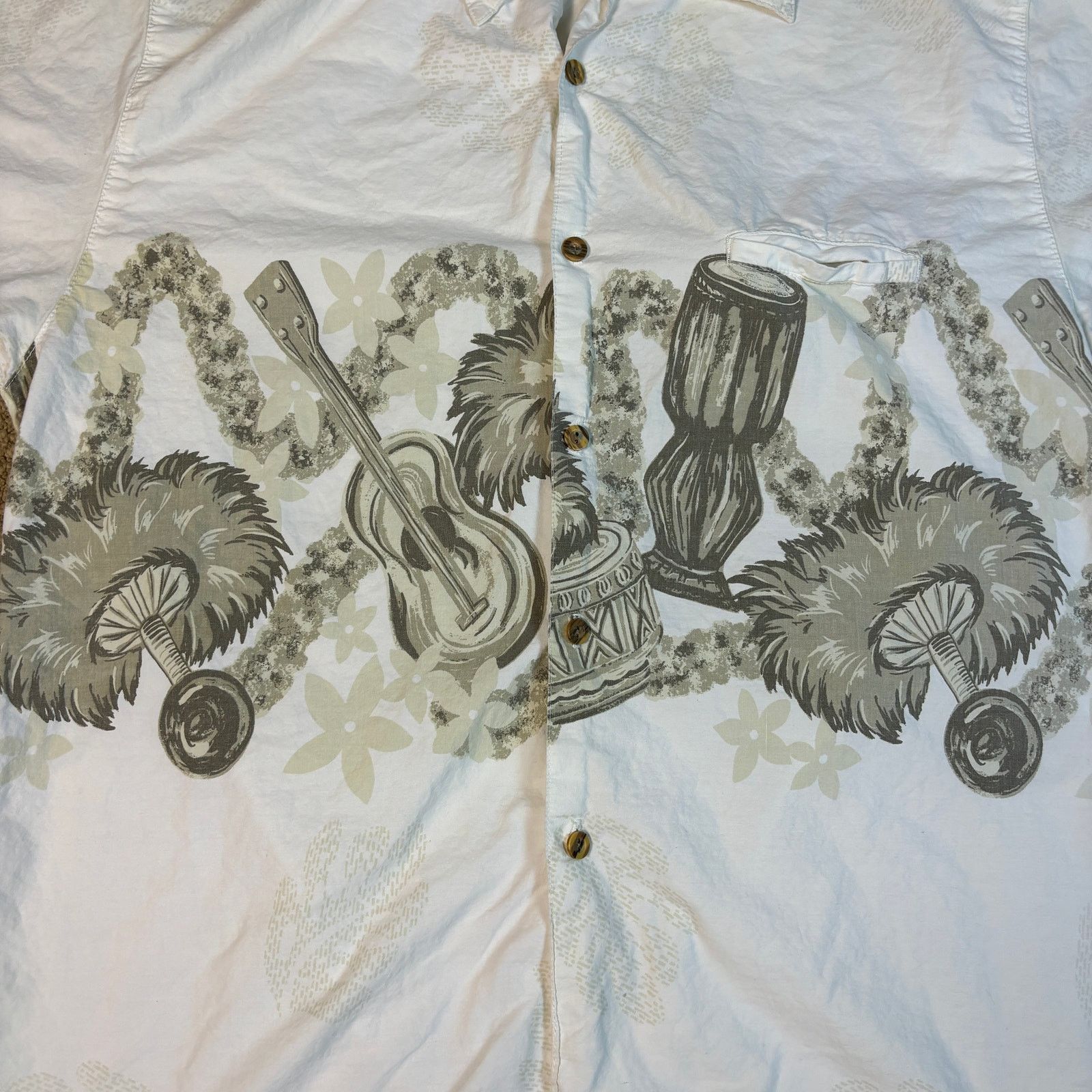 Other y2k 2000s hawaii button up MCD Tropical Classics summer XL Size US XL / EU 56 / 4 - 4 Thumbnail