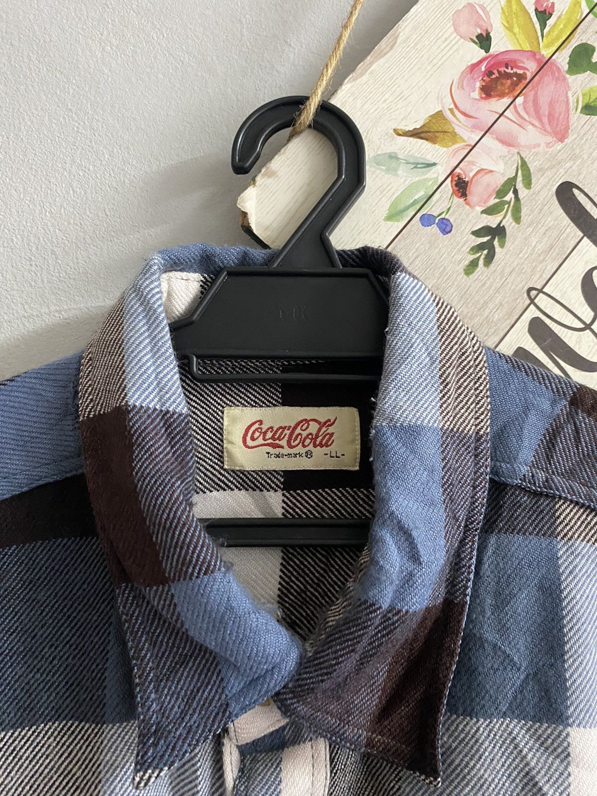 Coca Cola × Vintage Vintage Coca cola Flannel heavy flannel shirt Size US L / EU 52-54 / 3 - 6 Thumbnail