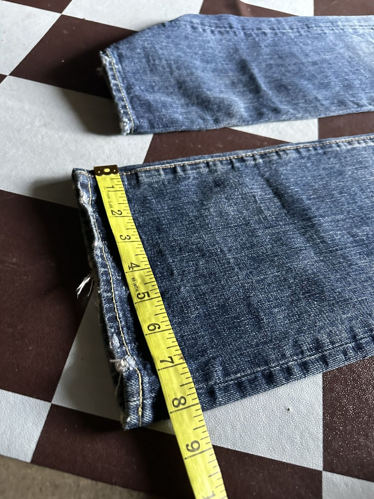 Eternal × Japanese Brand Vintage Eternal distressed denim jeans Size US 33 - 13 Thumbnail