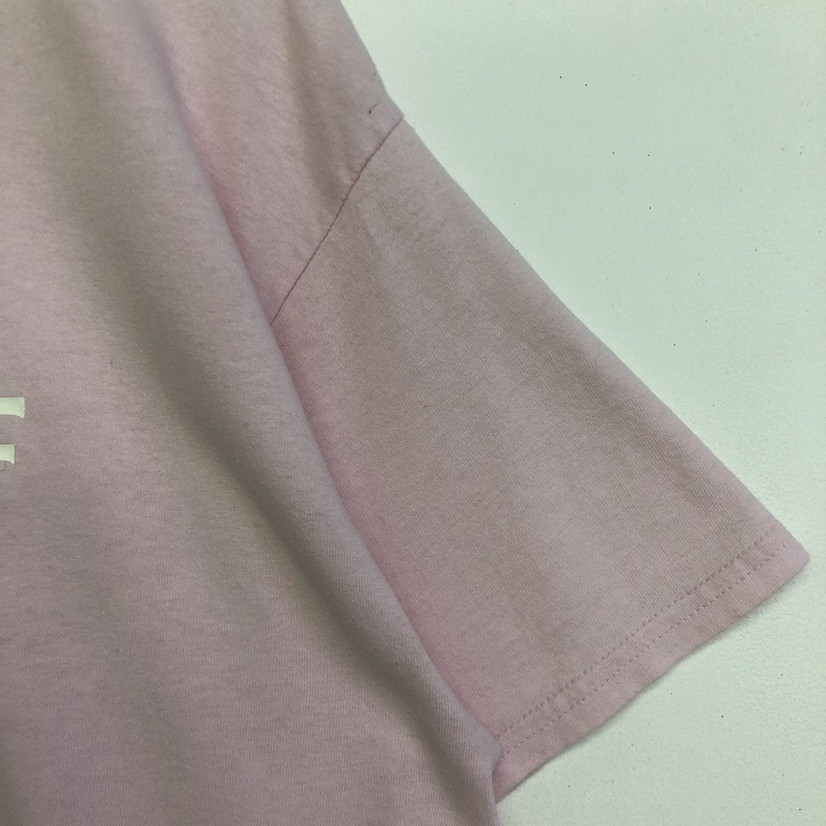 Flagstuff × Japanese Brand Flagstuff Spellout Soft Pink Tshirt Size US L / EU 52-54 / 3 - 5 Thumbnail