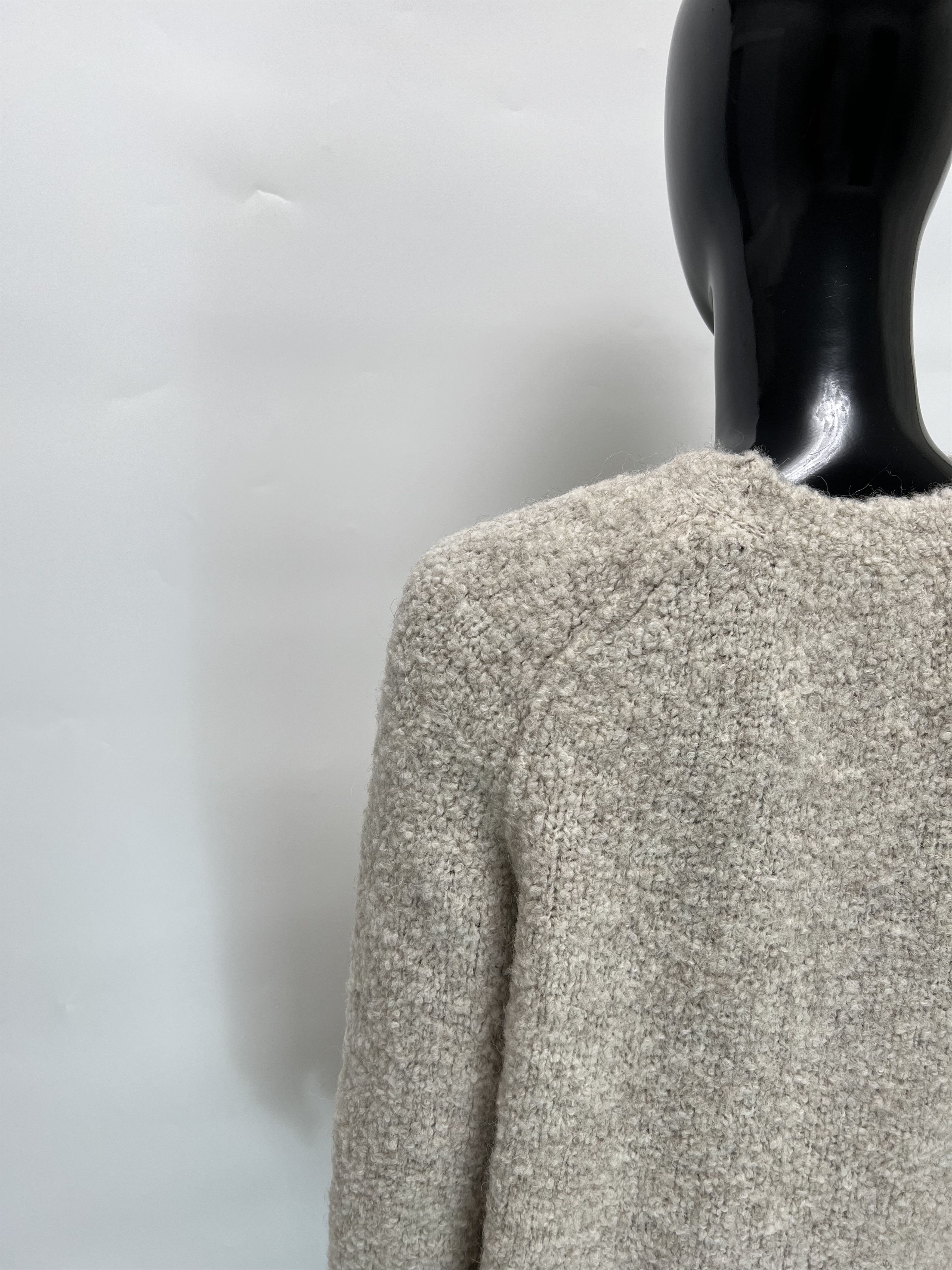 forte_forte Forte_Forte Women's Beige Wool Alpaca Knit Sweater Size 2 Size M / US 6-8 / IT 42-44 - 9 Thumbnail