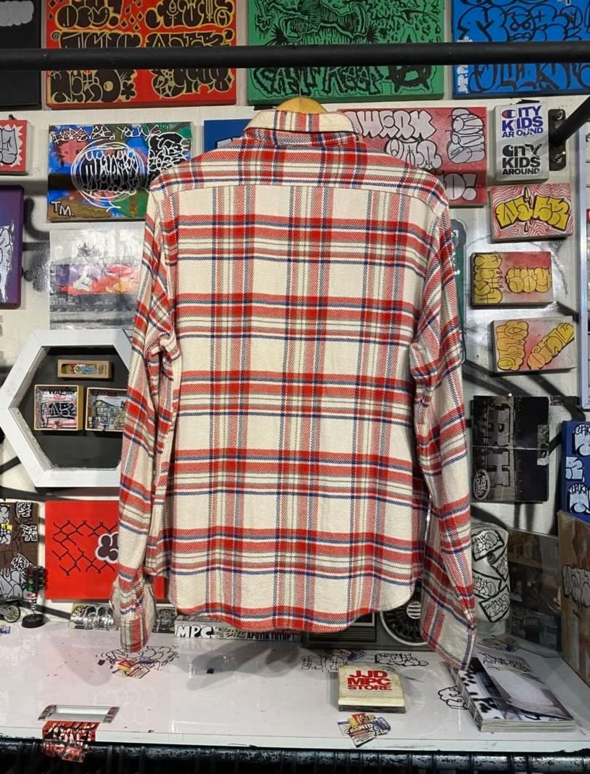 Sugar Cane Sugarcane Flannel Shirt Size US M / EU 48-50 / 2 - 5 Thumbnail