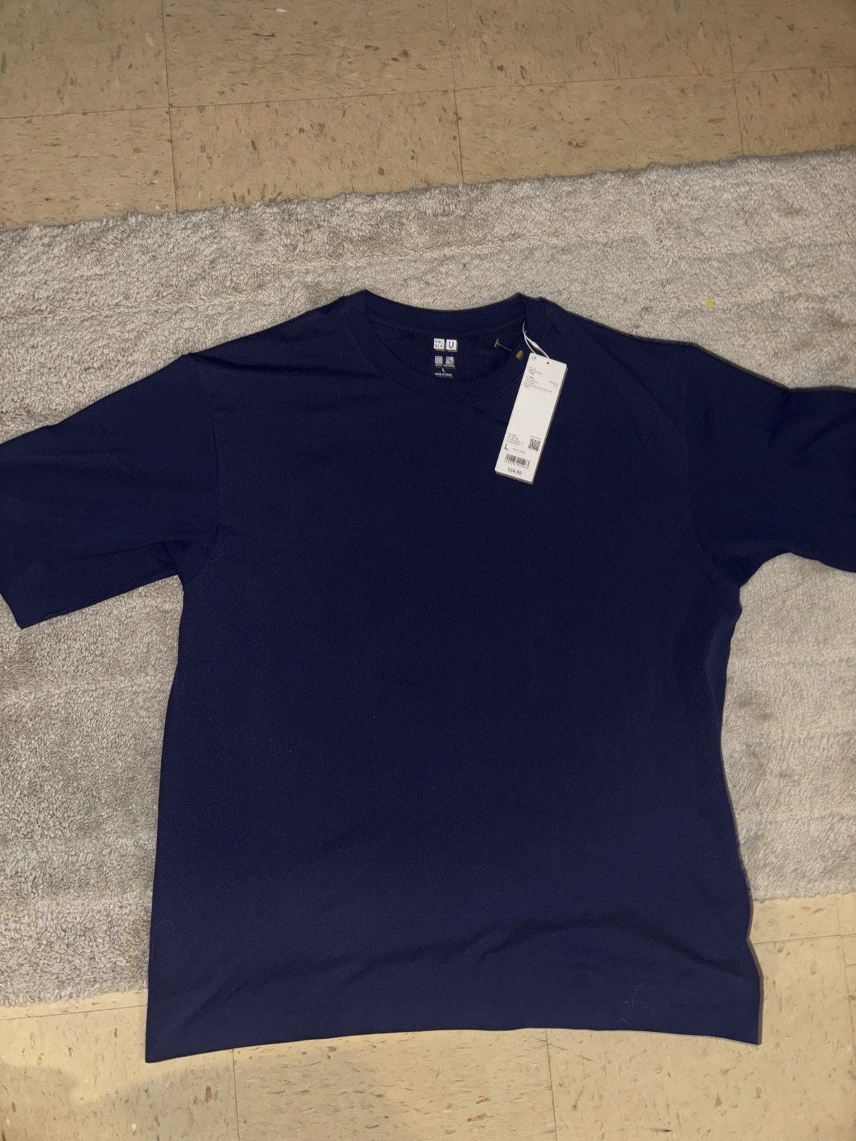 Uniqlo UNIQLO U Knitted Short Sleeve Polo Shirt NWT Size Large Size US L / EU 52-54 / 3 - 4 Thumbnail