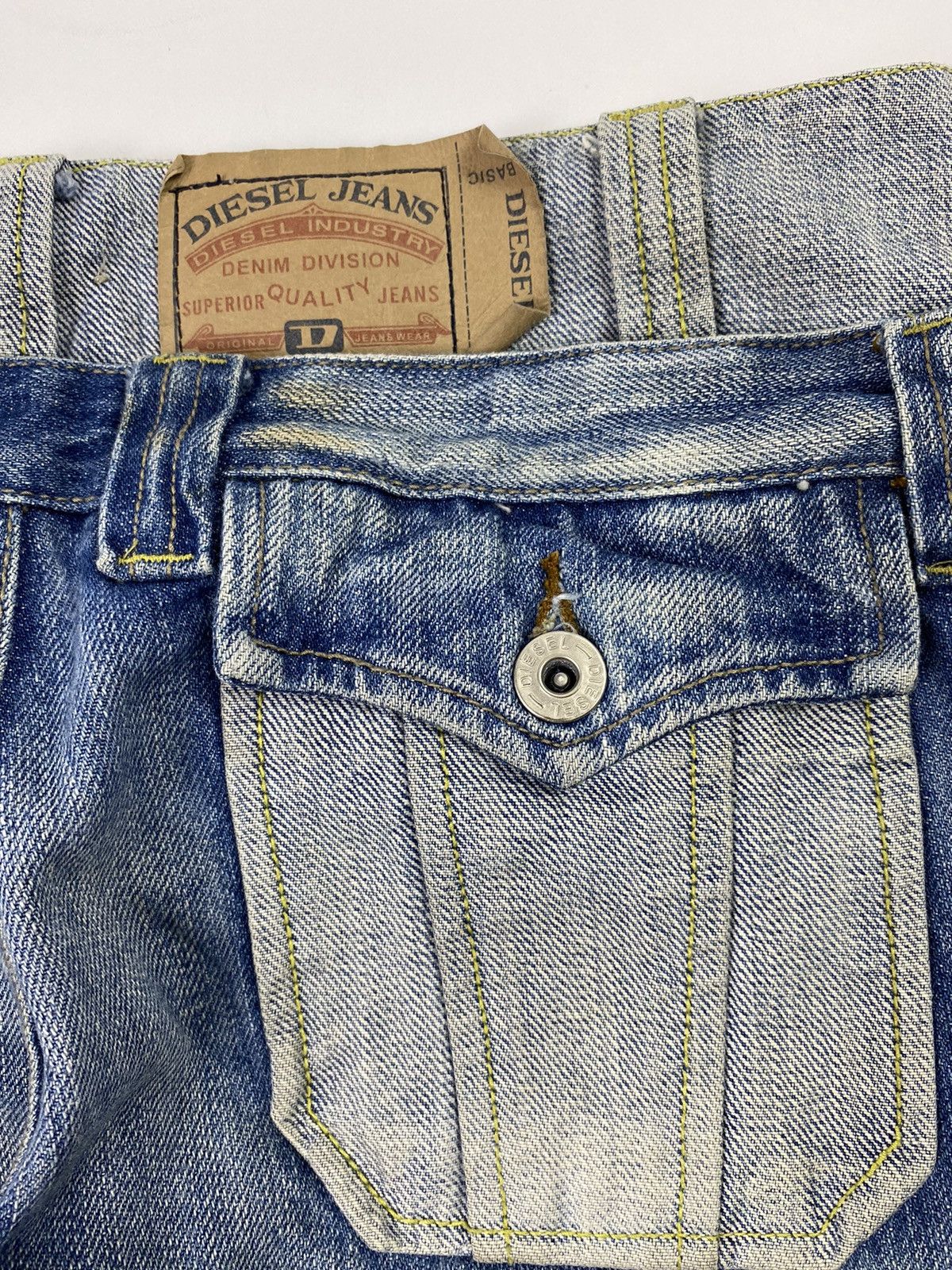 Diesel × If Six Was Nine × Japanese Brand Diesel double waist jeans pant 28x39 Size US 31 - 7 Thumbnail