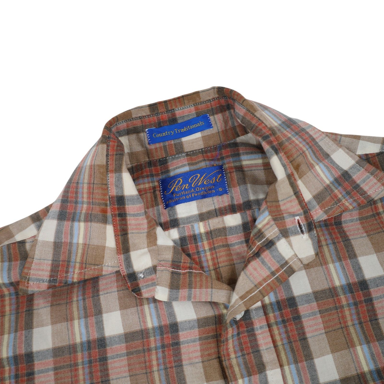 Pendleton × Vintage Vintage Pen West by Pendleton Casual Button Up Shirt Size US S / EU 44-46 / 1 - 5 Thumbnail