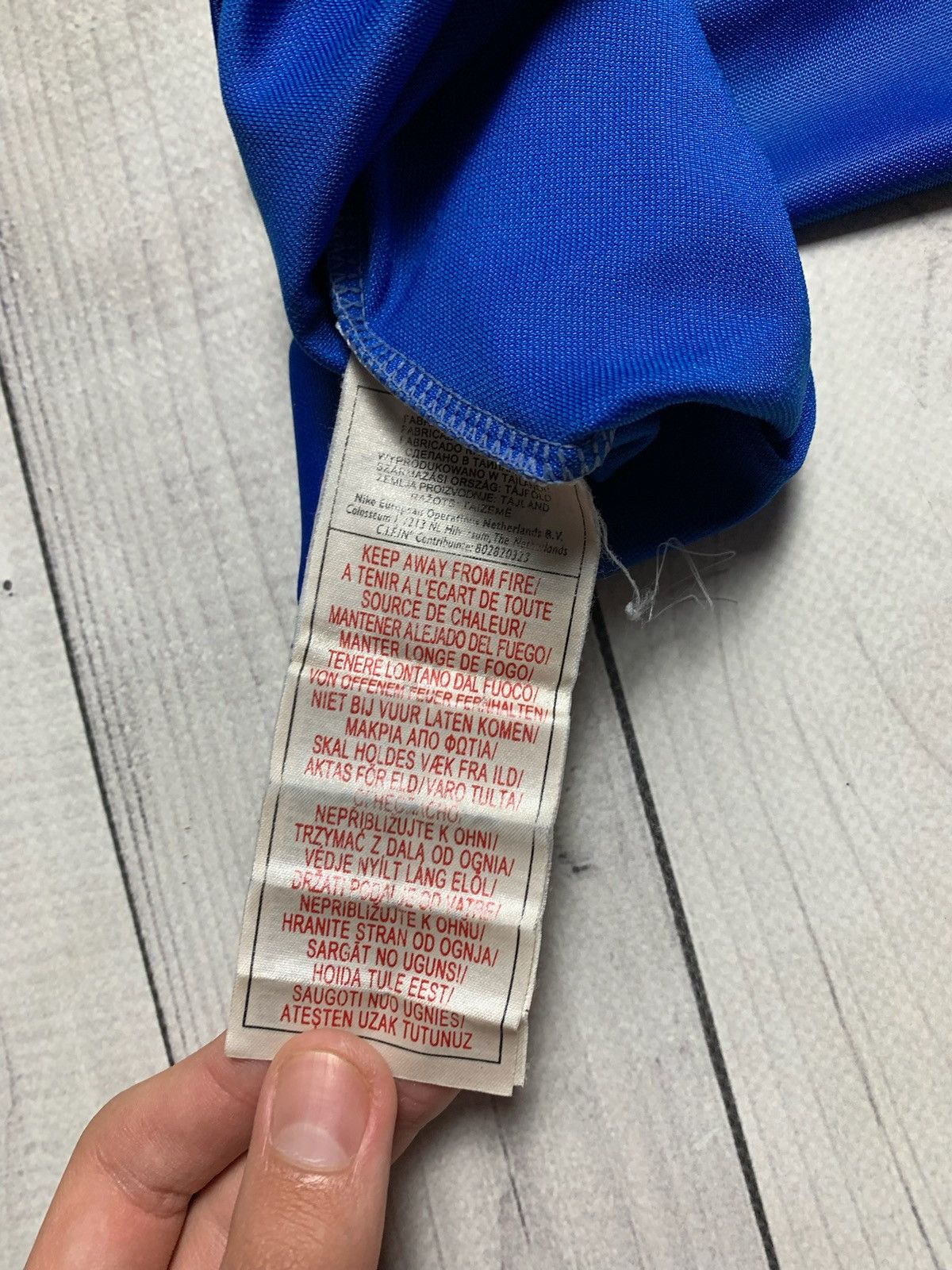 Nike × Vintage Vintage Nike England soccer jersey logo Size US L / EU 52-54 / 3 - 6 Thumbnail