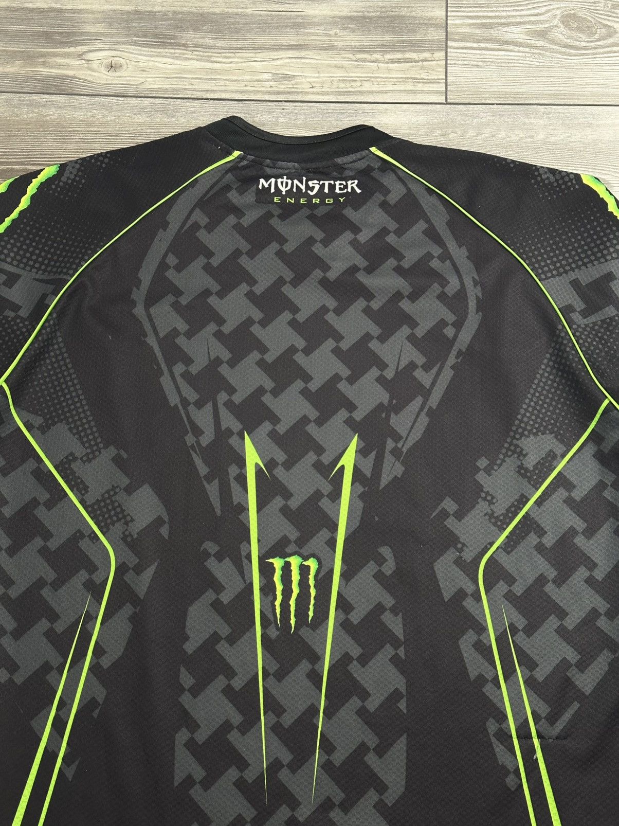 O'Neill × Vintage Crazy Vintage Y2K Monster x O’neil MX Jersey Size US XL / EU 56 / 4 - 4 Thumbnail