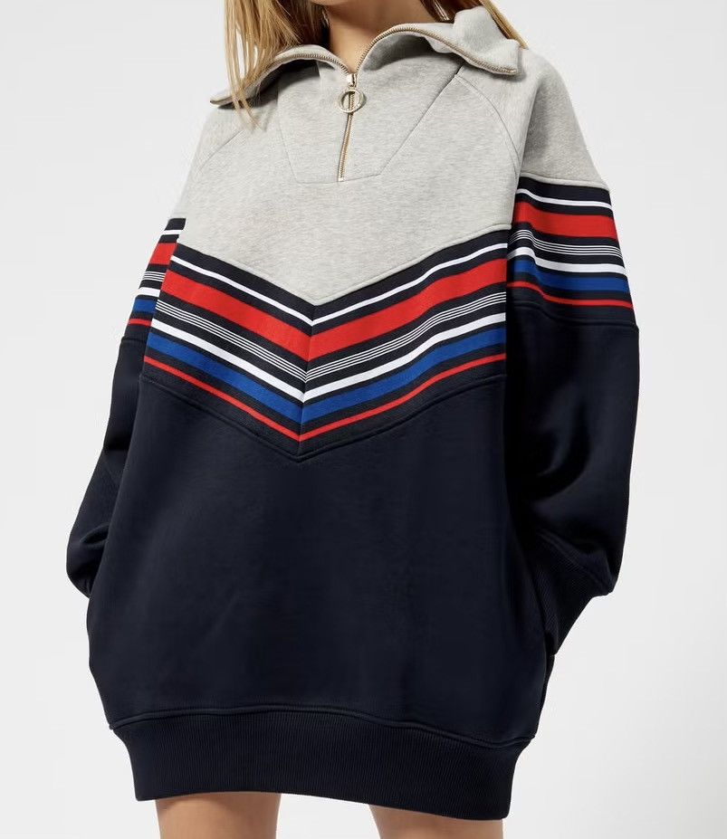 Tommy Hilfiger Tommy Hilfiger x Gigi Hadid Half-Zip Sweatshirt – XS Size XS / US 0-2 / IT 36-38 - 1 Thumbnail