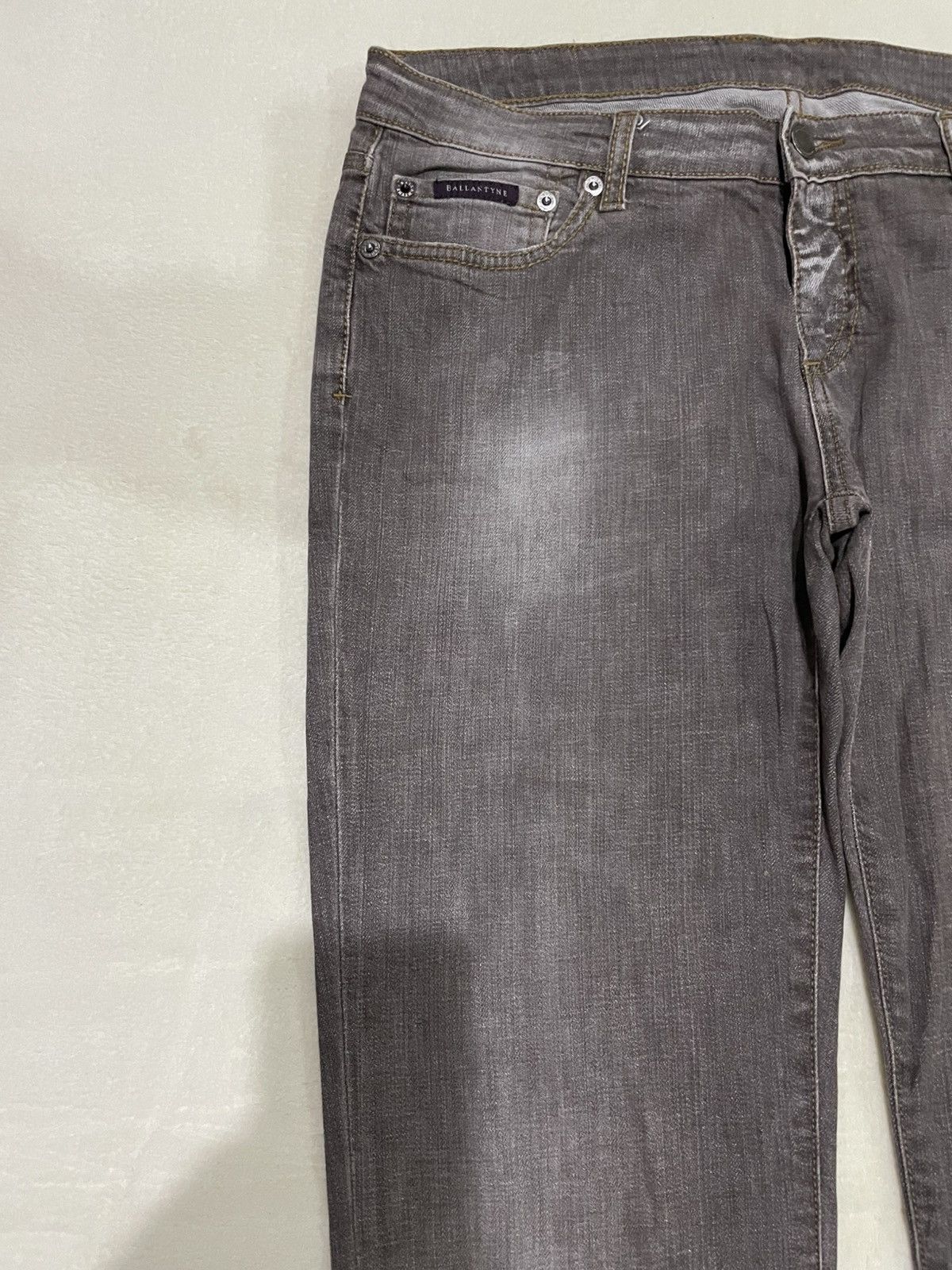 Vintage Vintage Ballantyne Japanese Brand Faded Jeans Size US 33 - 5 Thumbnail