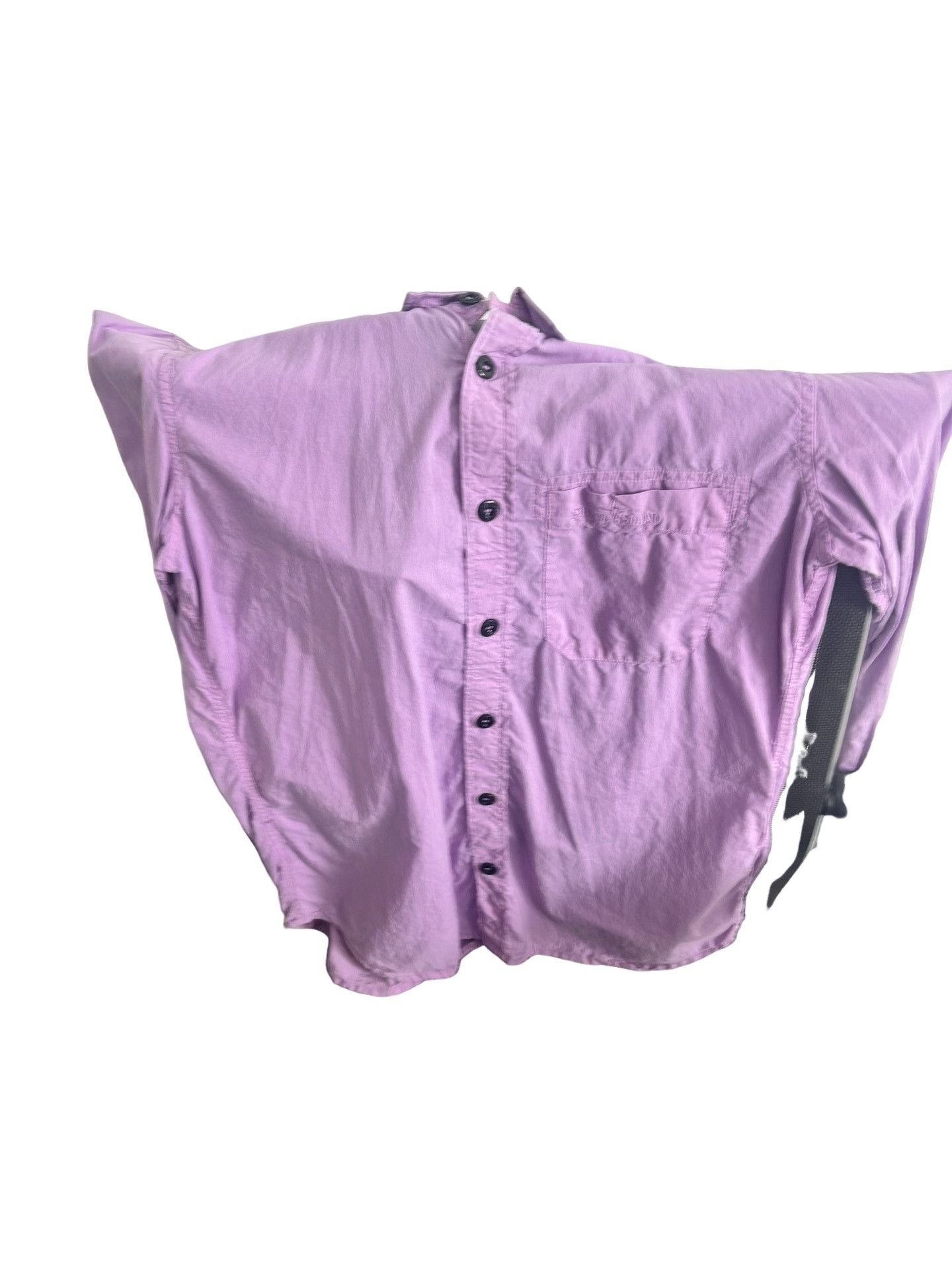 Stone Island Stone Island Purple Cotton Button Up Shirt S Size US S / EU 44-46 / 1 - 1 Thumbnail