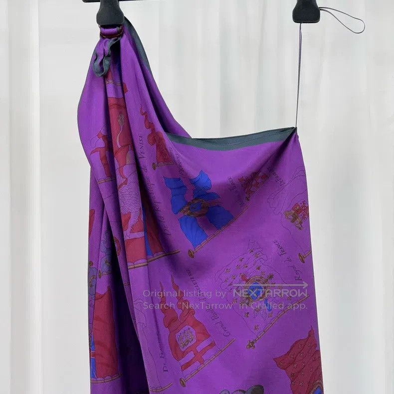 Hermes Hermes One-shoulder Silk Dress Size XXS / US 00 / IT 34 - 3 Thumbnail