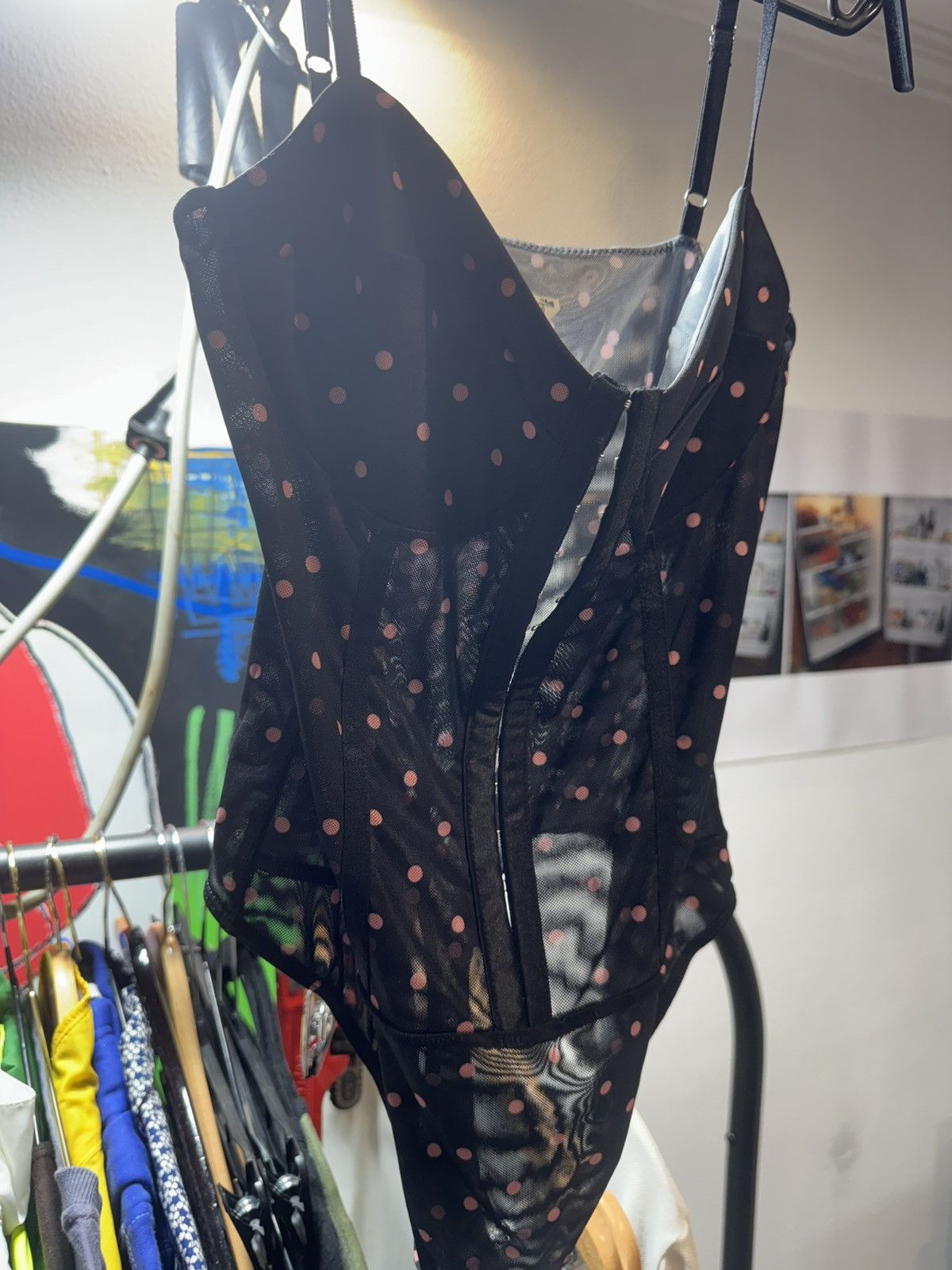 Free People Night Rhythm Printed Bodysuit - New w/o tag Sold Out Size S / US 4 / IT 40 - 2 Thumbnail