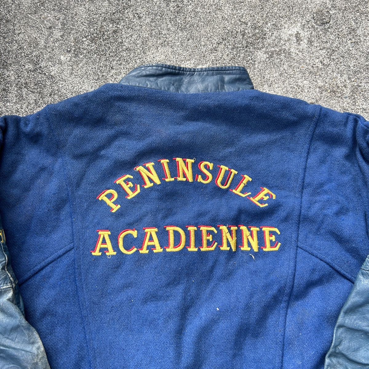 Vintage Vintage Bomber jacket PA AAA PENINSULE ACADIENNE Size US XL / EU 56 / 4 - 5 Thumbnail