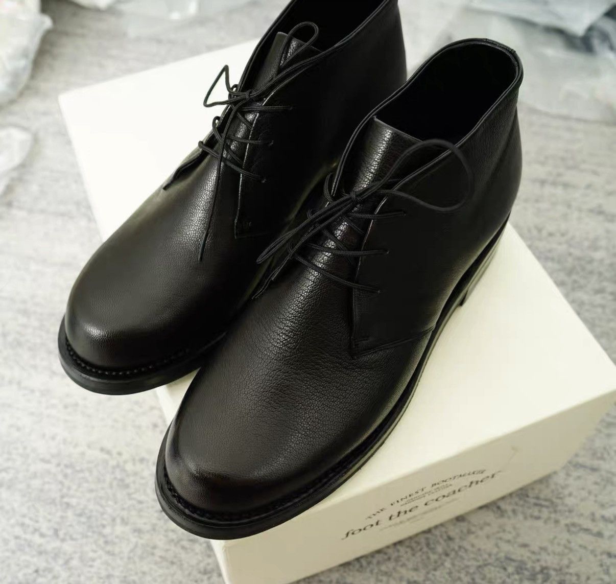 foot the coacher Foot the Coacher Short Boots / Leather Shoes Size US 7 / EU 40 - 1 Thumbnail