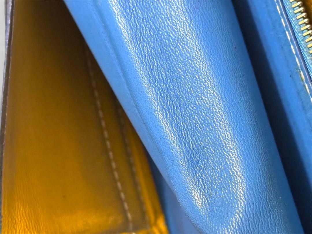 Goyard Goyard - Wallet Monogram Blue Leather Archive Size ONE SIZE - 9 Thumbnail