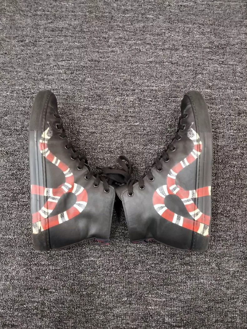 Gucci Gucci HighTop Shoes Size 41-2506 Size US 10 / EU 43 - 2 Thumbnail