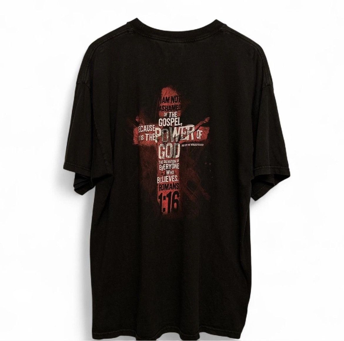 Vintage 2000s Jesus Tshirt Size US XL / EU 56 / 4 - 2 Thumbnail
