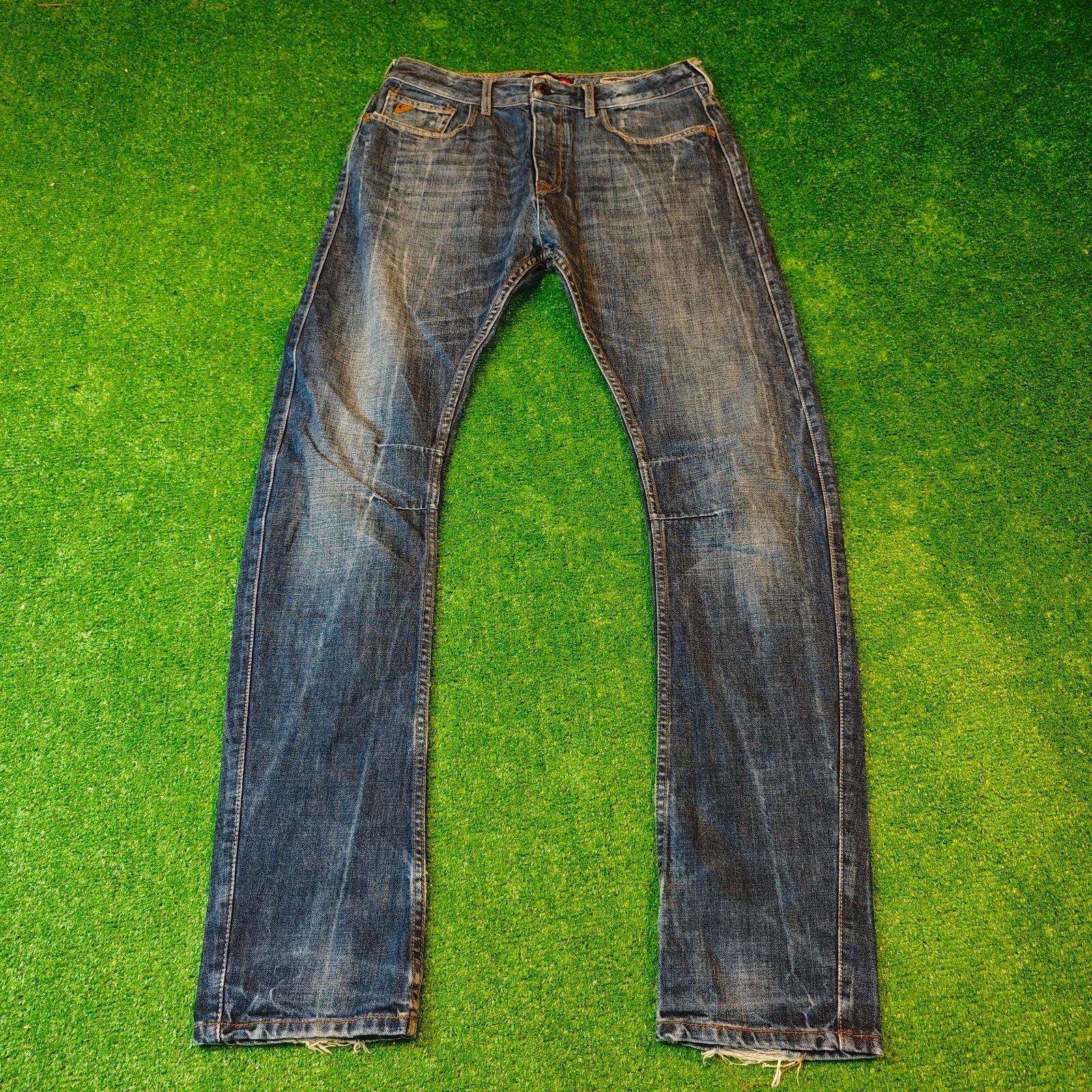 Quiksilver Vintage Quiksilver Jeans Mens 32 blue regular button fly y2k Size US 32 / EU 48 - 2 Thumbnail
