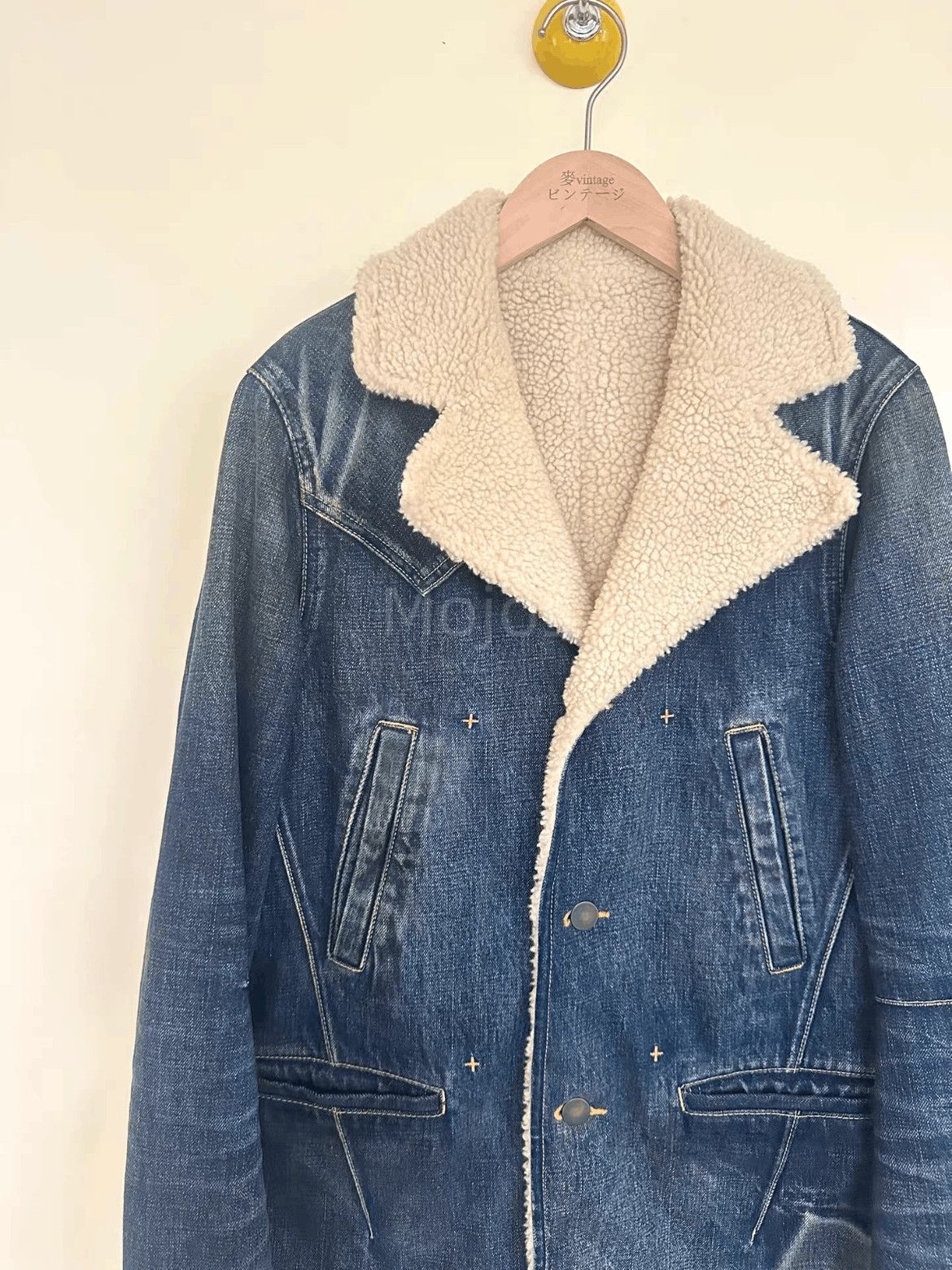 Number (N)ine Sz 2 Number Nine 07SS About a Boy Denim Fur Jacket-2508 Size US M / EU 48-50 / 2 - 3 Thumbnail