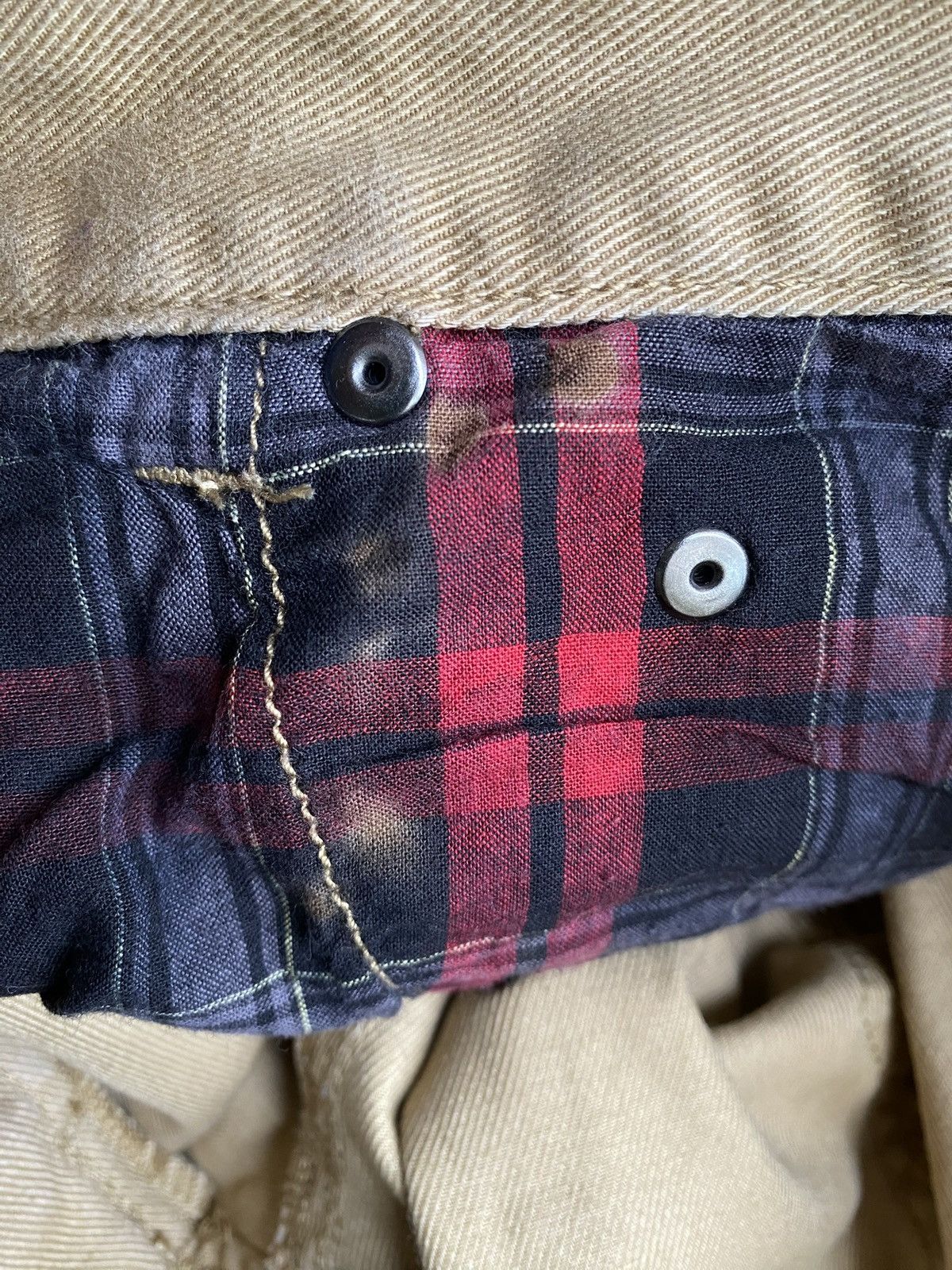 In The Attic Vintage Y2K InTheAttic Punk Seditionaries Buckle-back Jeans Size US 31 - 19 Thumbnail