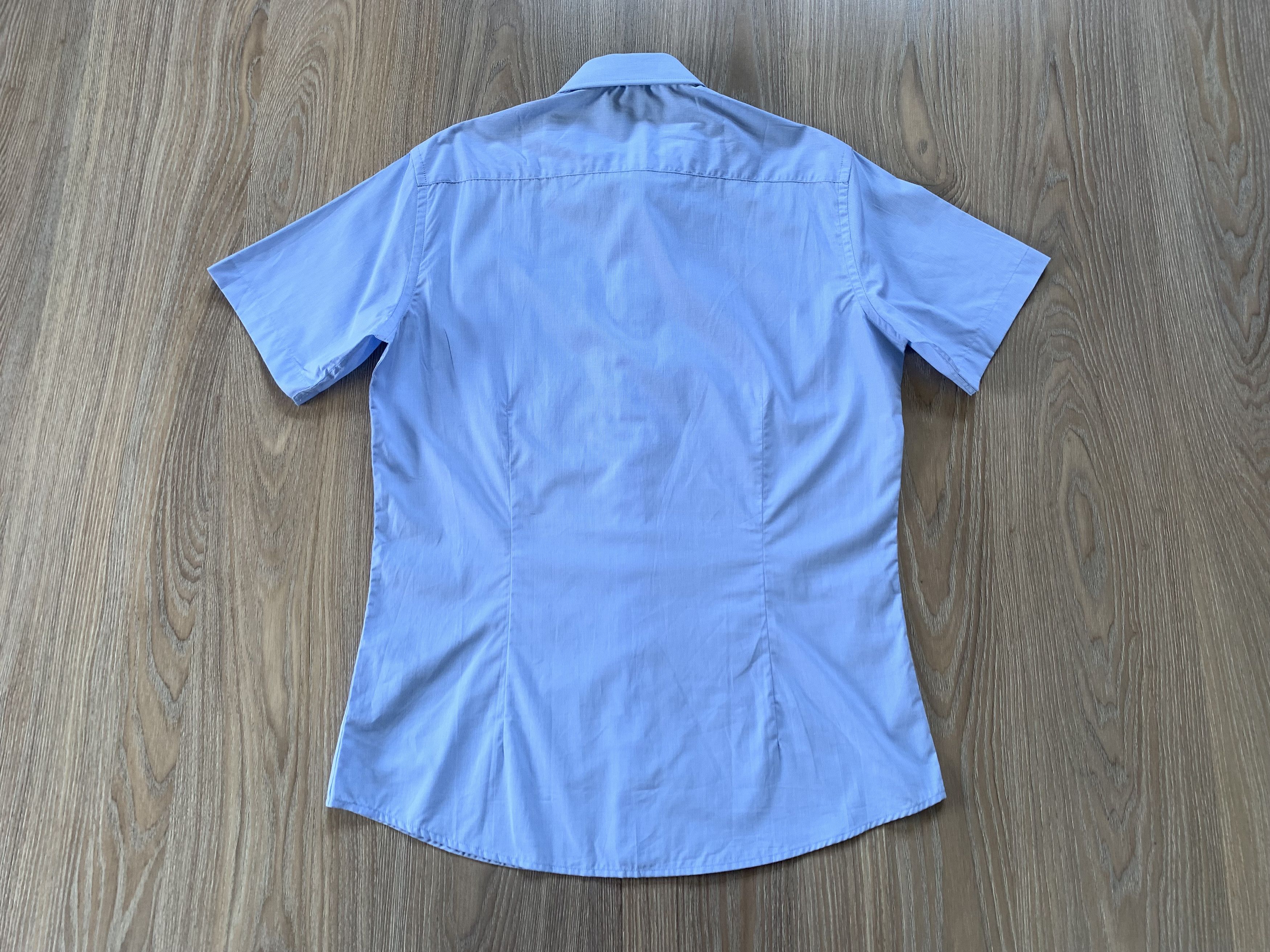 Other Manor Modern Fit Light Blue Button Up Shirt Size US L / EU 52-54 / 3 - 3 Thumbnail