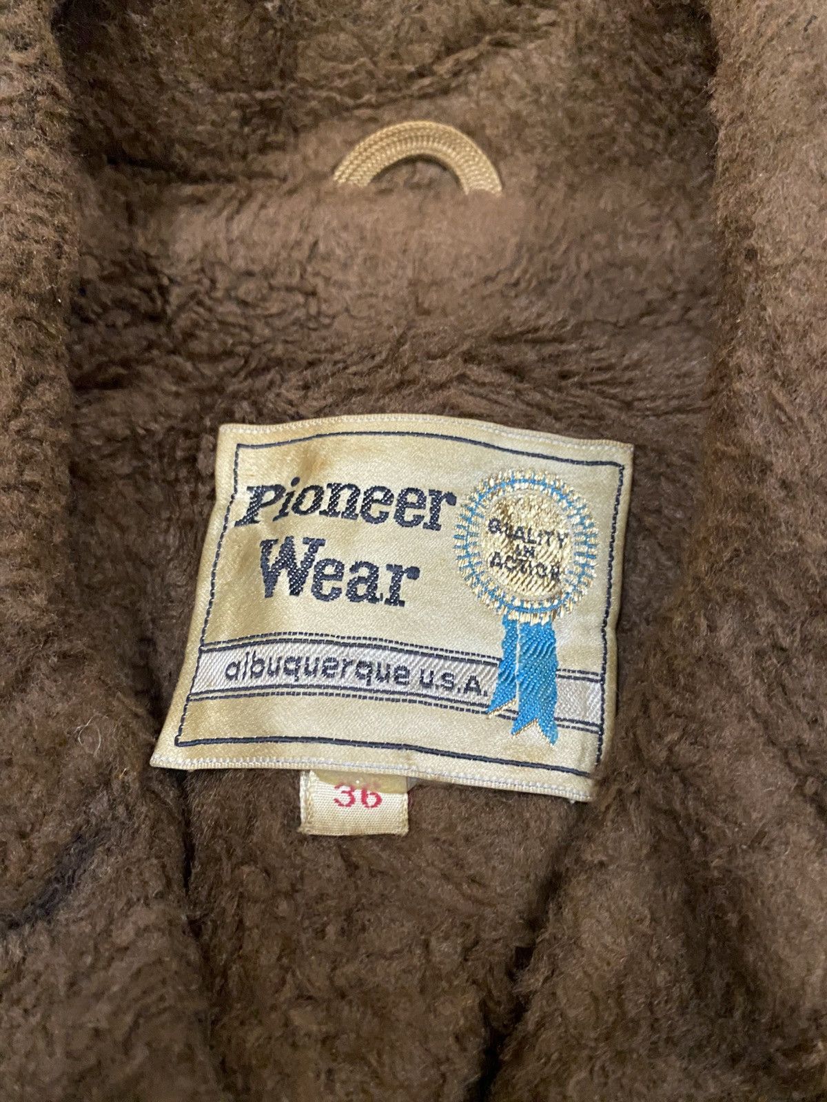 Vintage Vintage Pioneer Wear Suede Sherpa Jacket Western Rancher USA Size US M / EU 48-50 / 2 - 14 Thumbnail