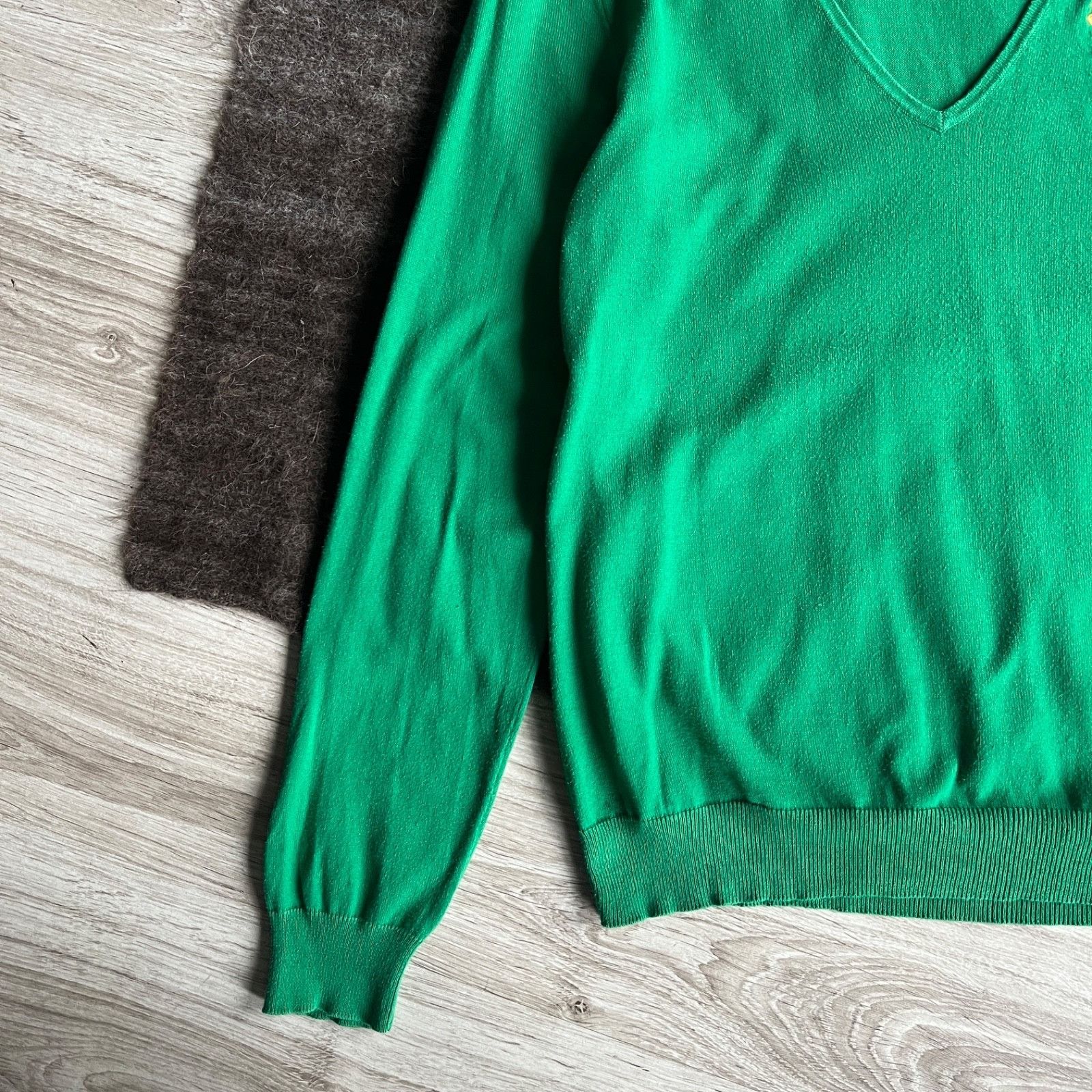 Ralph Lauren Sport Ralph Lauren Sport V Neck Sweater Logo Cotton Knit 9921AC Size L / US 10 / IT 46 - 5 Thumbnail