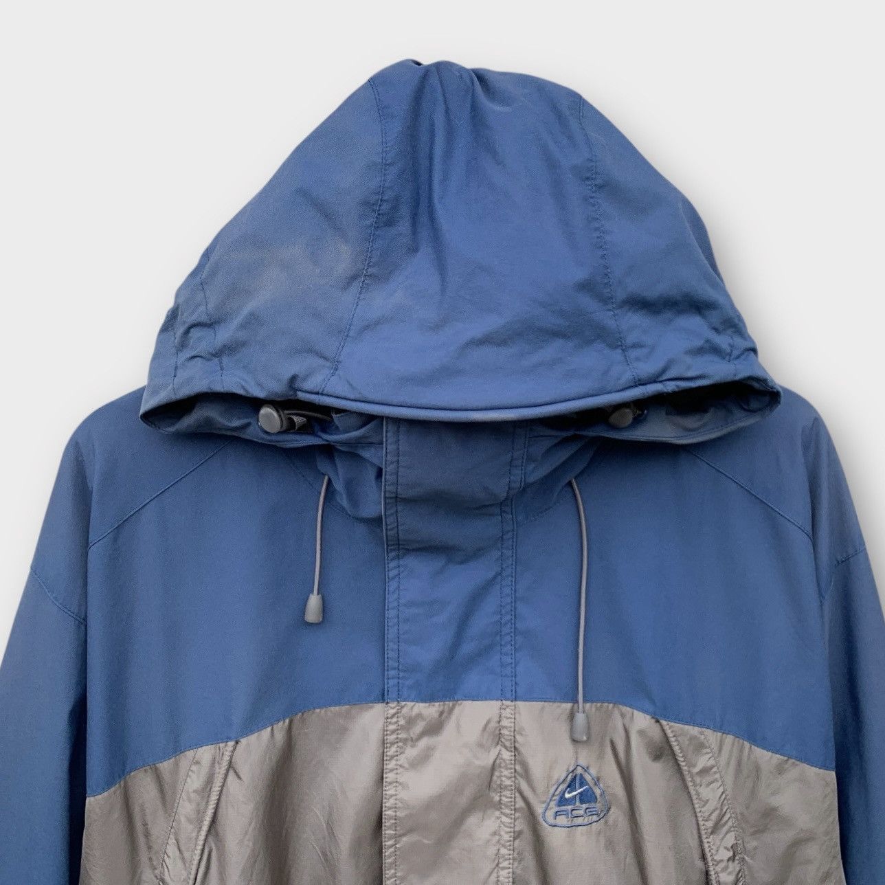 Nike ACG VINTAGE NIKE ACG NYLON WINDBREAKER HOODIE JACKET EMBROIDERED Size US L / EU 52-54 / 3 - 5 Thumbnail