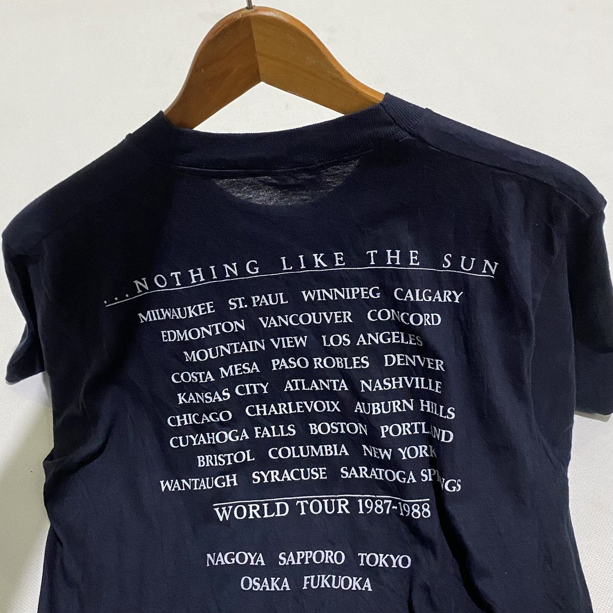 Band Tees × Sting × Vintage Vintage Tshirt Sting 1987 Nothing like the sun world tour Size US L / EU 52-54 / 3 - 3 Thumbnail