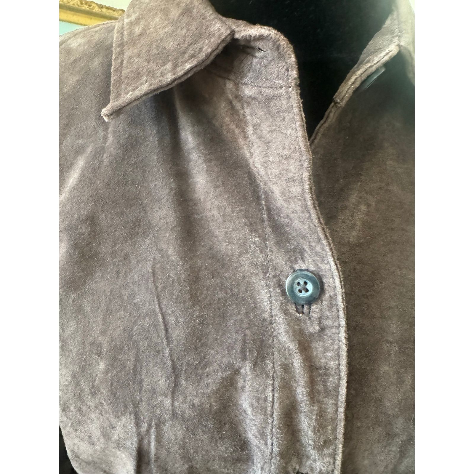 Other Vintage Gilrichco Chocolate Brown Suede Leather Jacket M Size M / US 6-8 / IT 42-44 - 6 Thumbnail