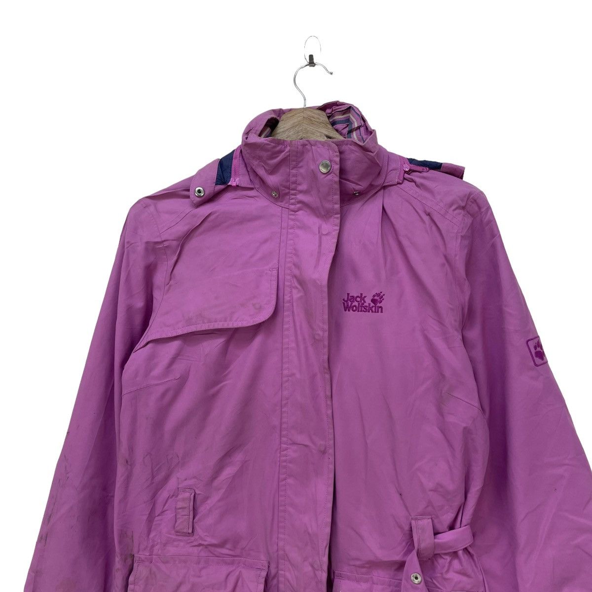 Jack Wolfskin Jack Woflskin Hooded Jacket Size M / US 6-8 / IT 42-44 - 3 Thumbnail