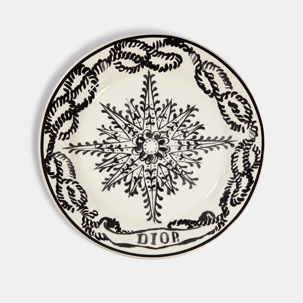 Dior o1bcso1str0624 Size: OS / 8 Dinner Plate in Multicolor Size ONE SIZE - 10 Thumbnail