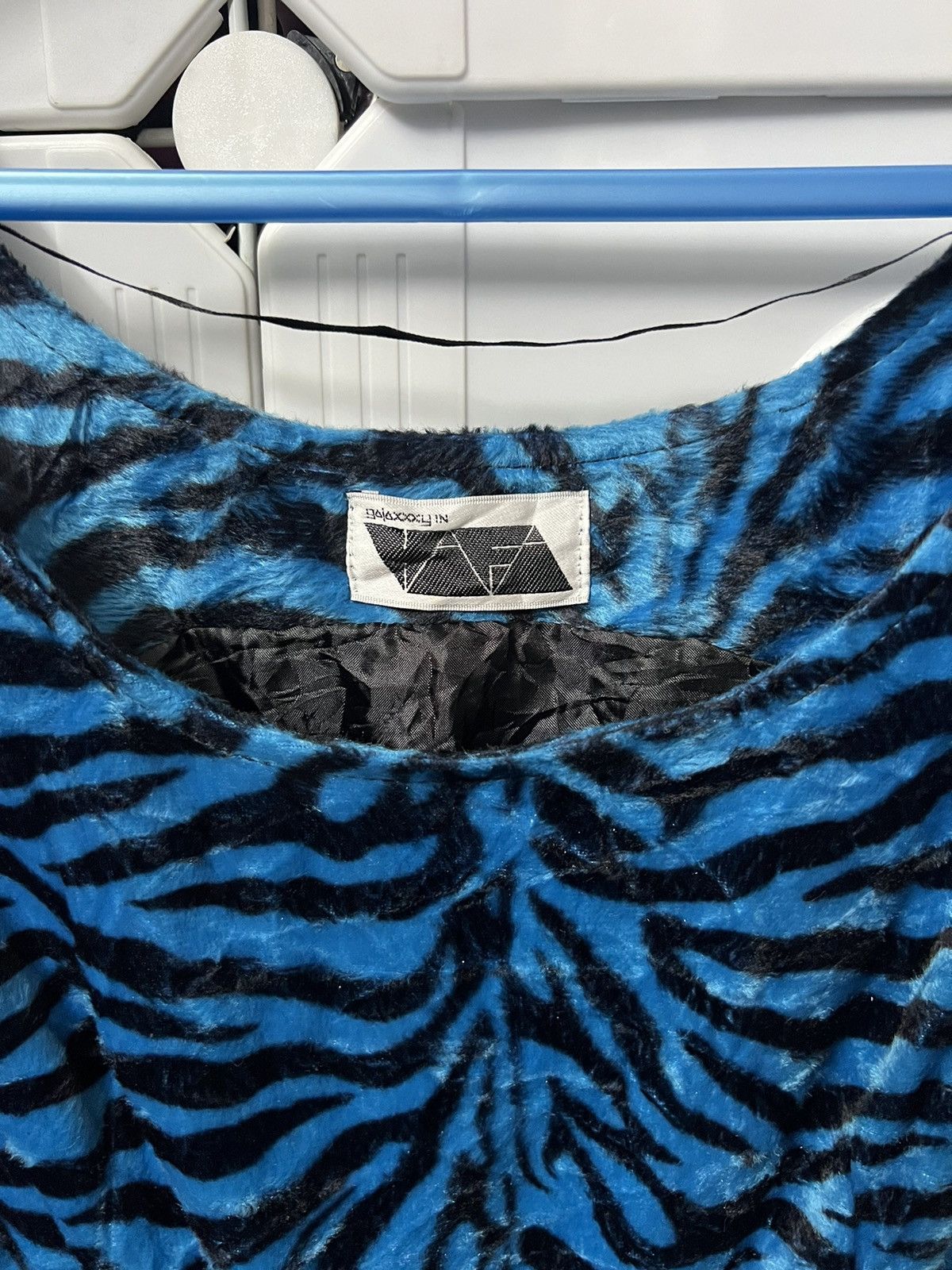 Tripp NYC Vintage zebra velvet pumpkin dress💙🦓 Size S / US 4 / IT 40 - 6 Thumbnail