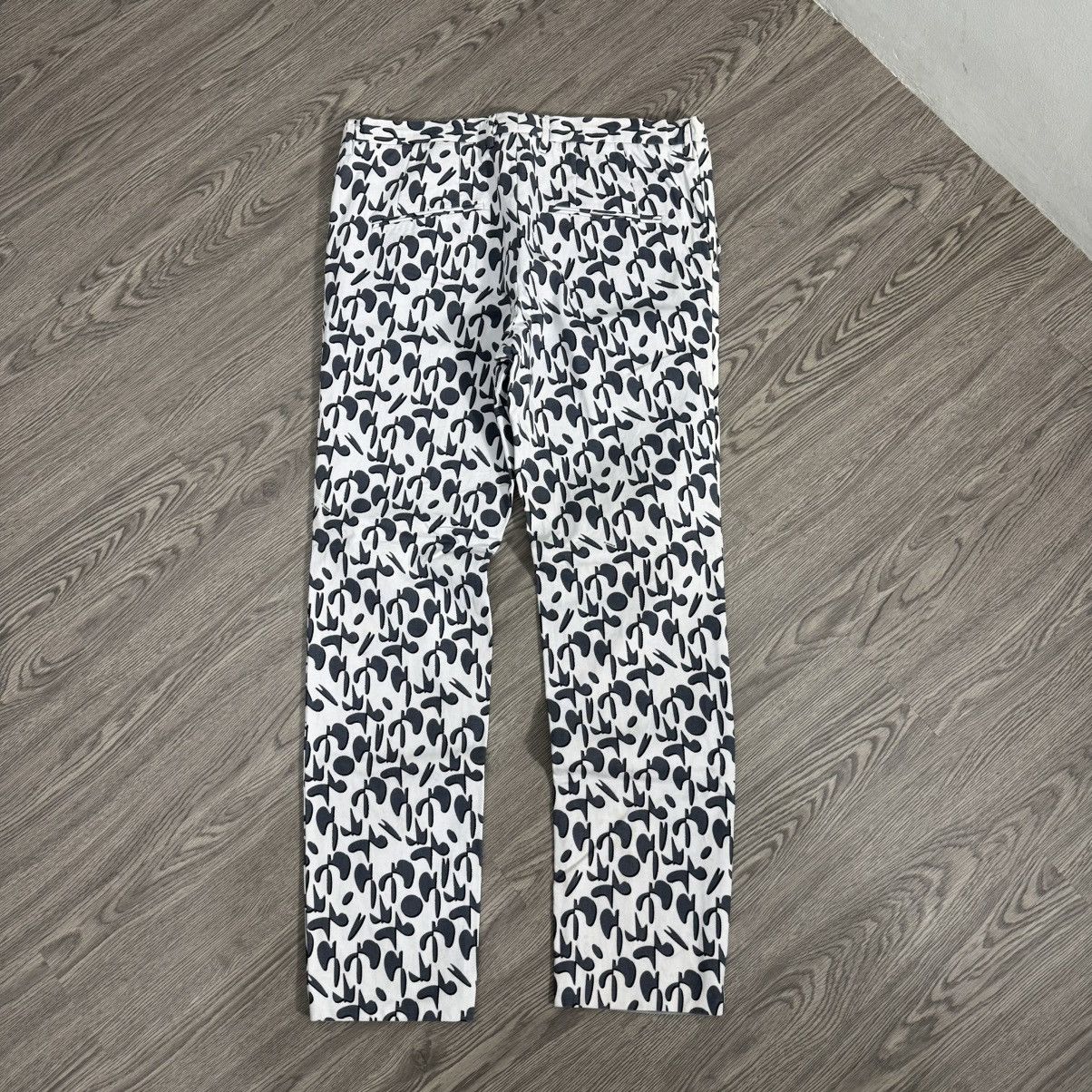 Jil Sander Jil Sander Print Trousers Pants Size US 36 / EU 52 - 2 Thumbnail